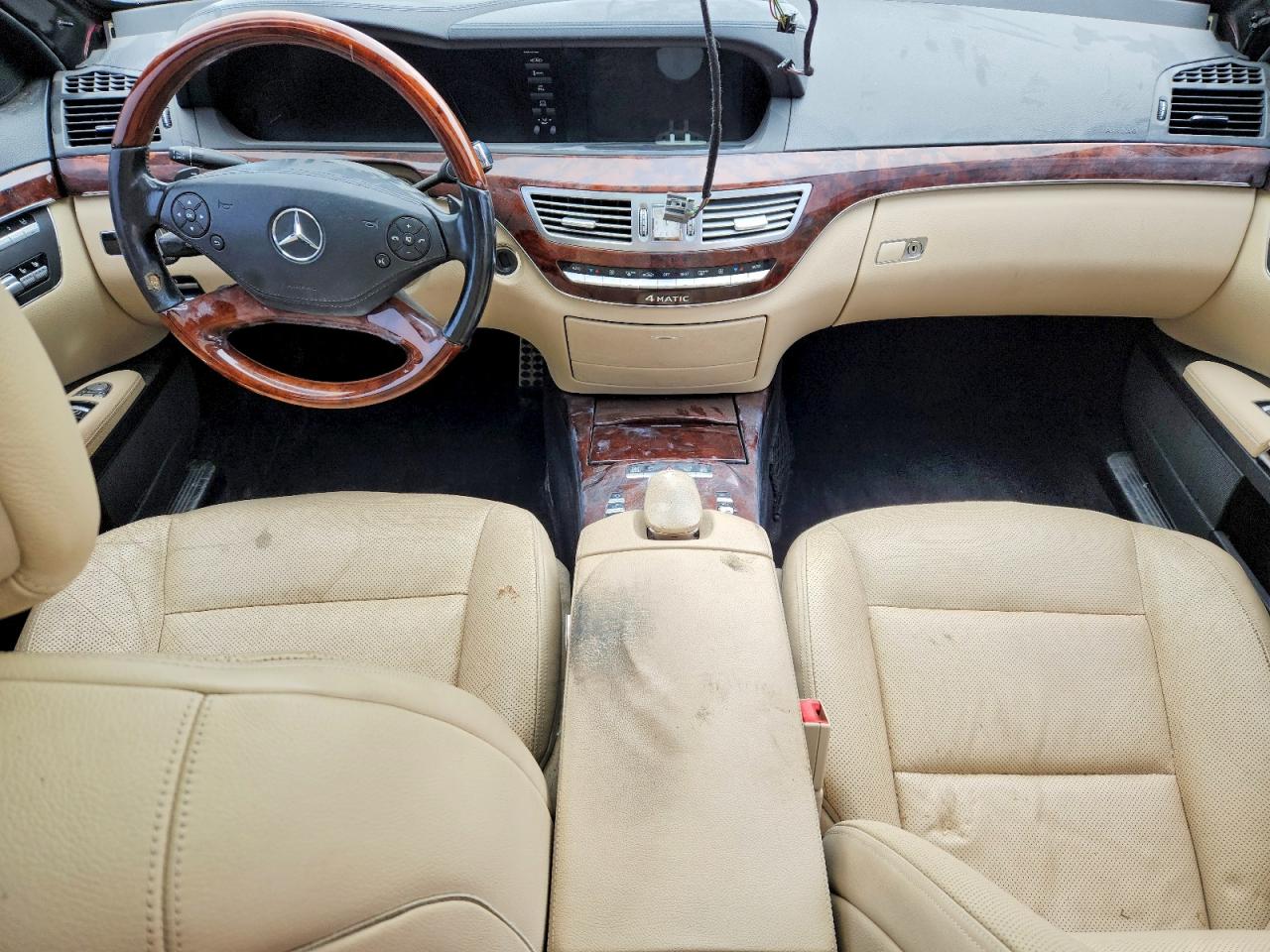 2011 Mercedes-benz S 450 4matic Черный vin: WDDNF8EB6BA368232