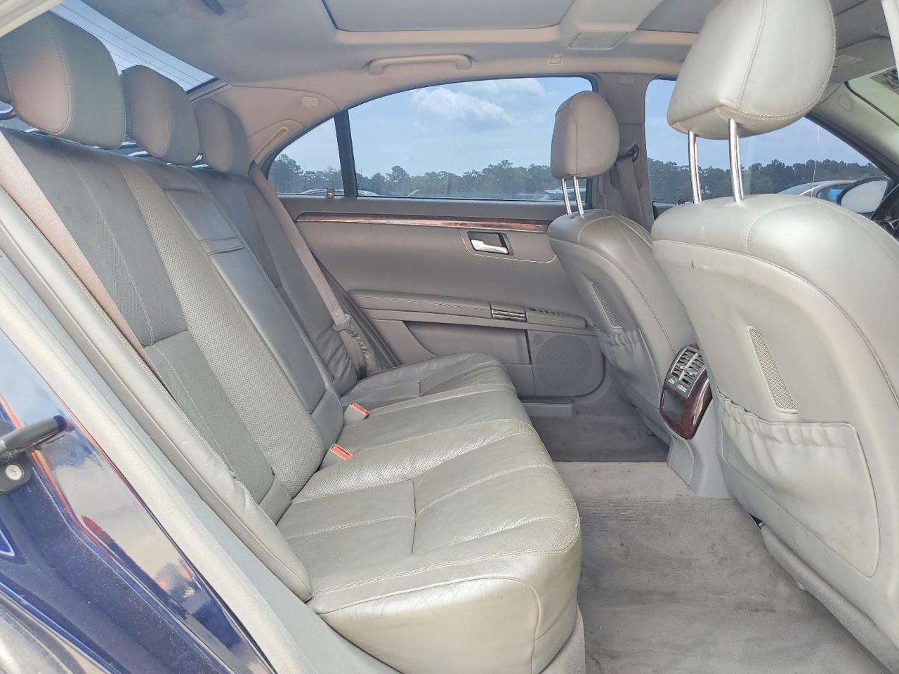 2007 Mercedes-benz S 550 Blue vin: WDDNG71X17A070400