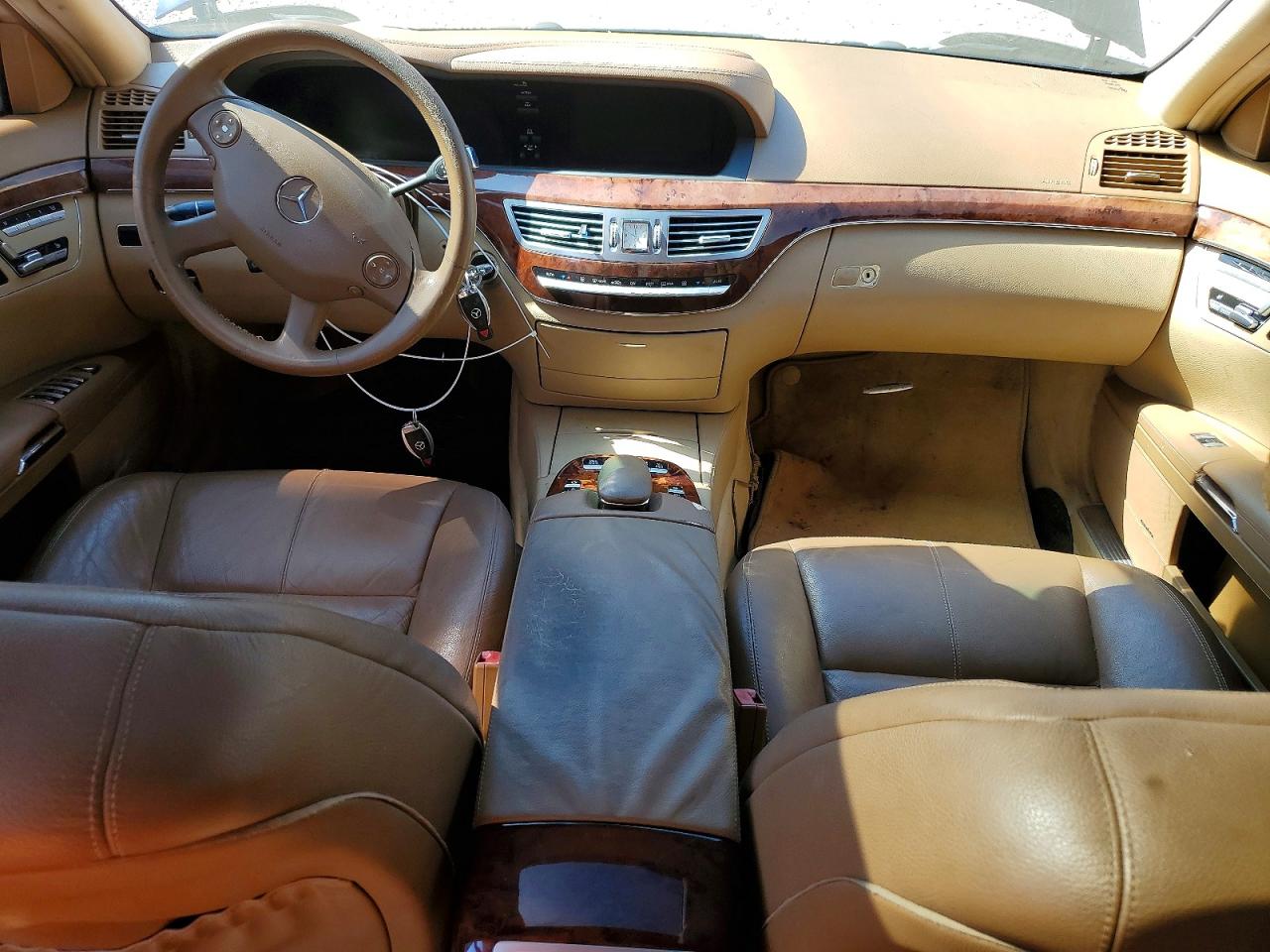 2008 Mercedes-benz S 550 Синий vin: WDDNG71X18A193521