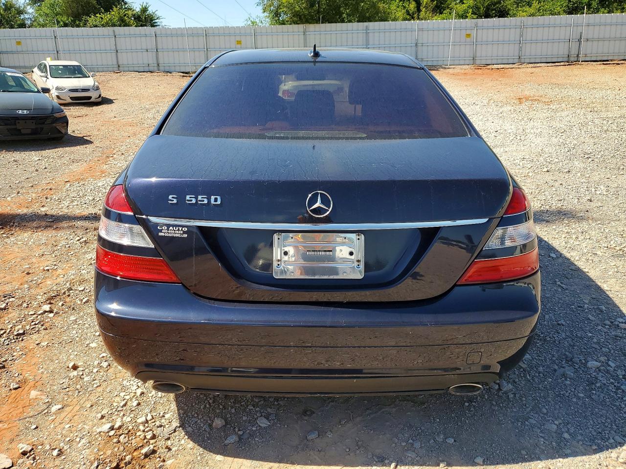 2008 Mercedes-benz S 550 Синий vin: WDDNG71X18A193521