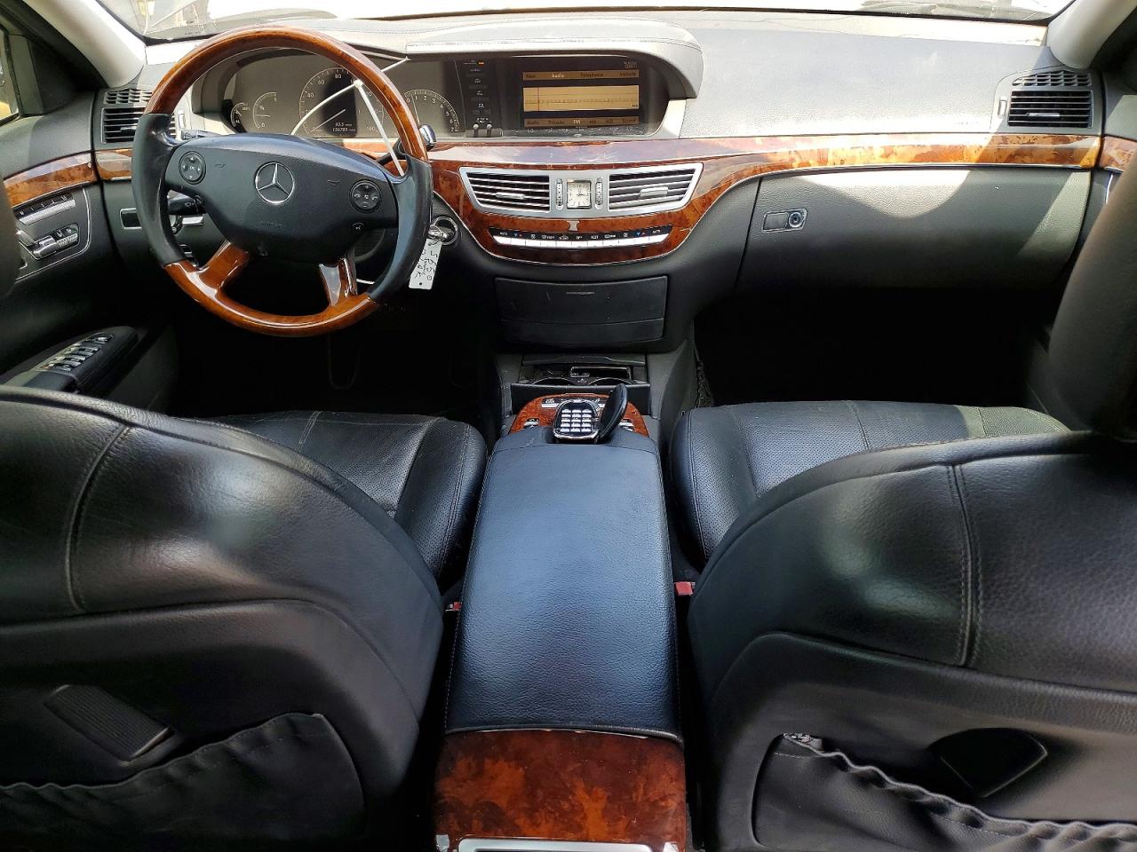 2007 Mercedes-benz S 550 Black vin: WDDNG71X27A110791