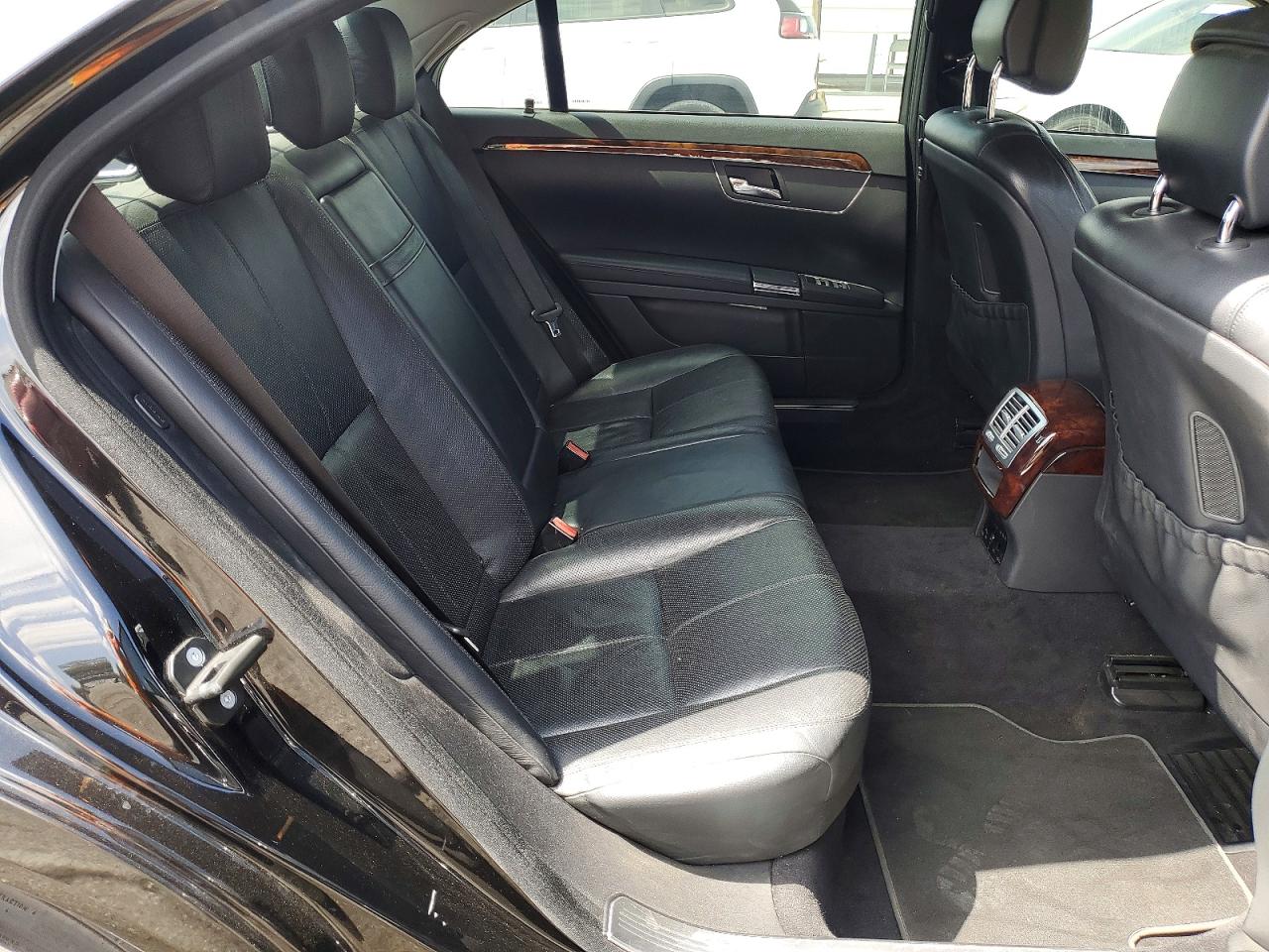 2007 Mercedes-benz S 550 Black vin: WDDNG71X27A110791