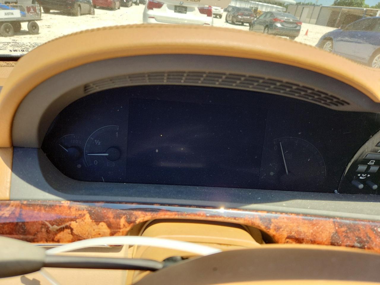 2007 Mercedes-benz S 550 Черный vin: WDDNG71X37A051511