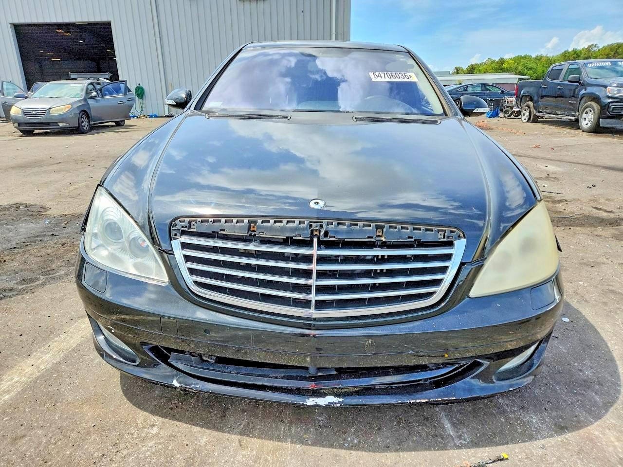 2008 Mercedes-benz S 550 Black vin: WDDNG71X38A176235