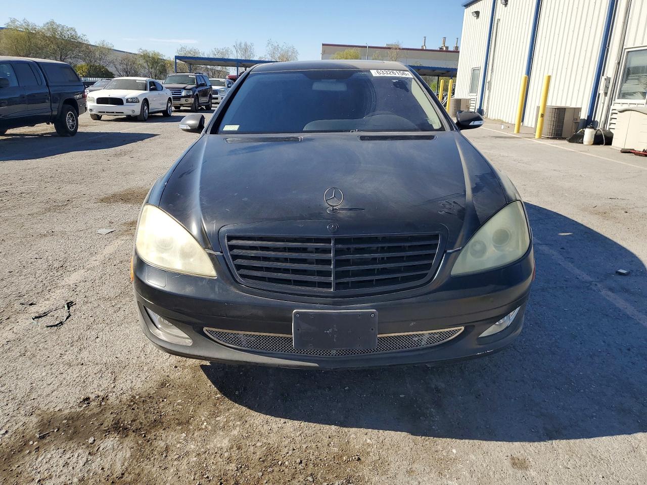 2008 Mercedes-benz S 550 Black vin: WDDNG71X38A210884