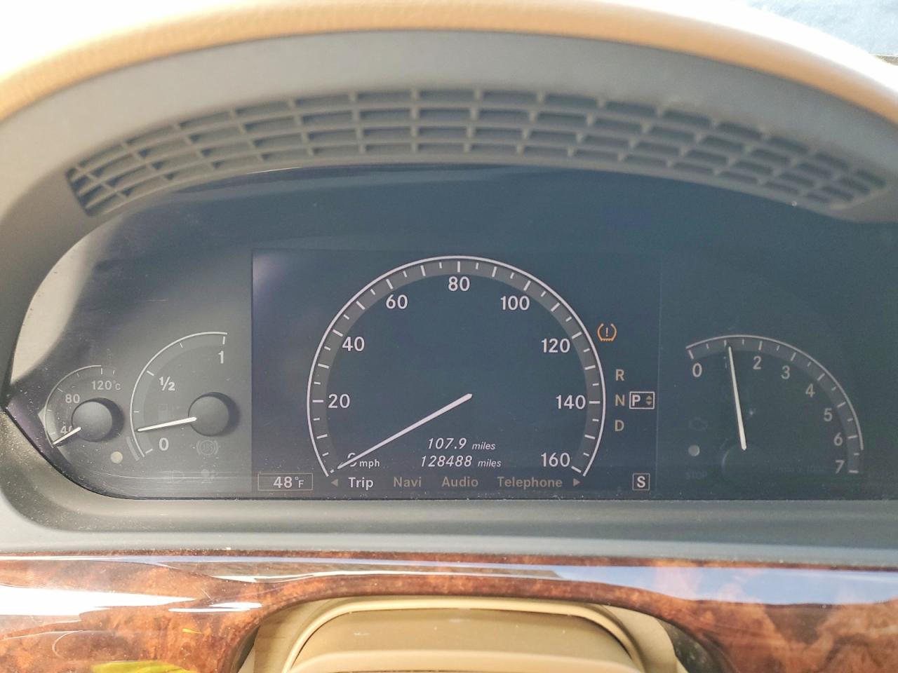 2007 Mercedes-benz S 550 Черный vin: WDDNG71X47A038668