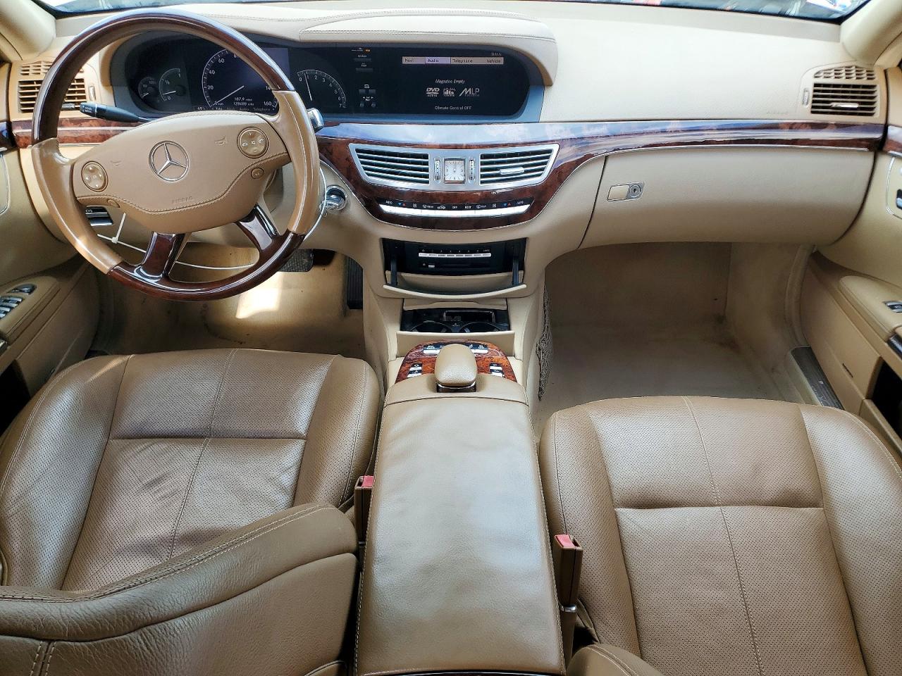 2007 Mercedes-benz S 550 Черный vin: WDDNG71X47A038668