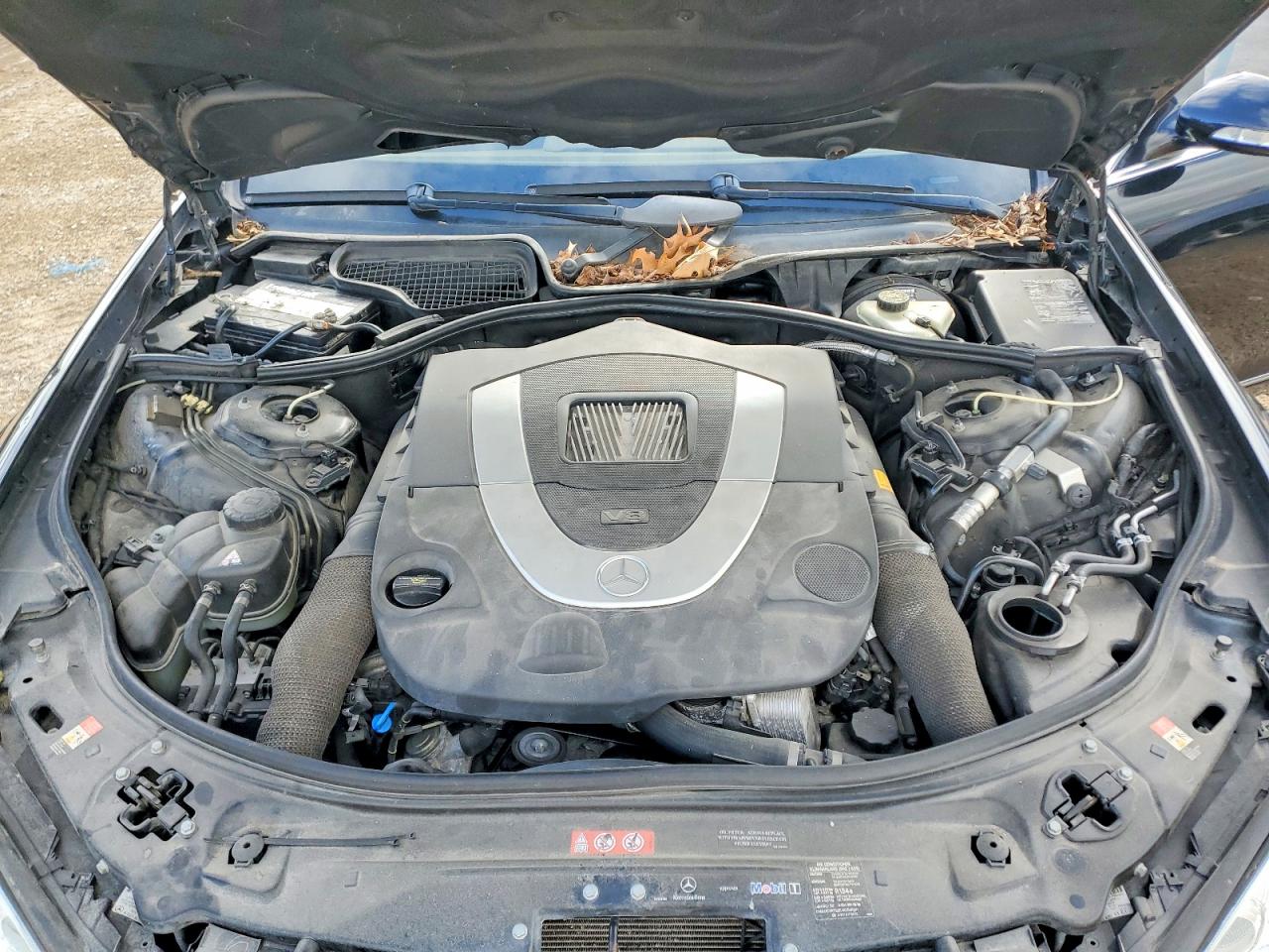 2007 Mercedes-benz S 550 Черный vin: WDDNG71X47A038668