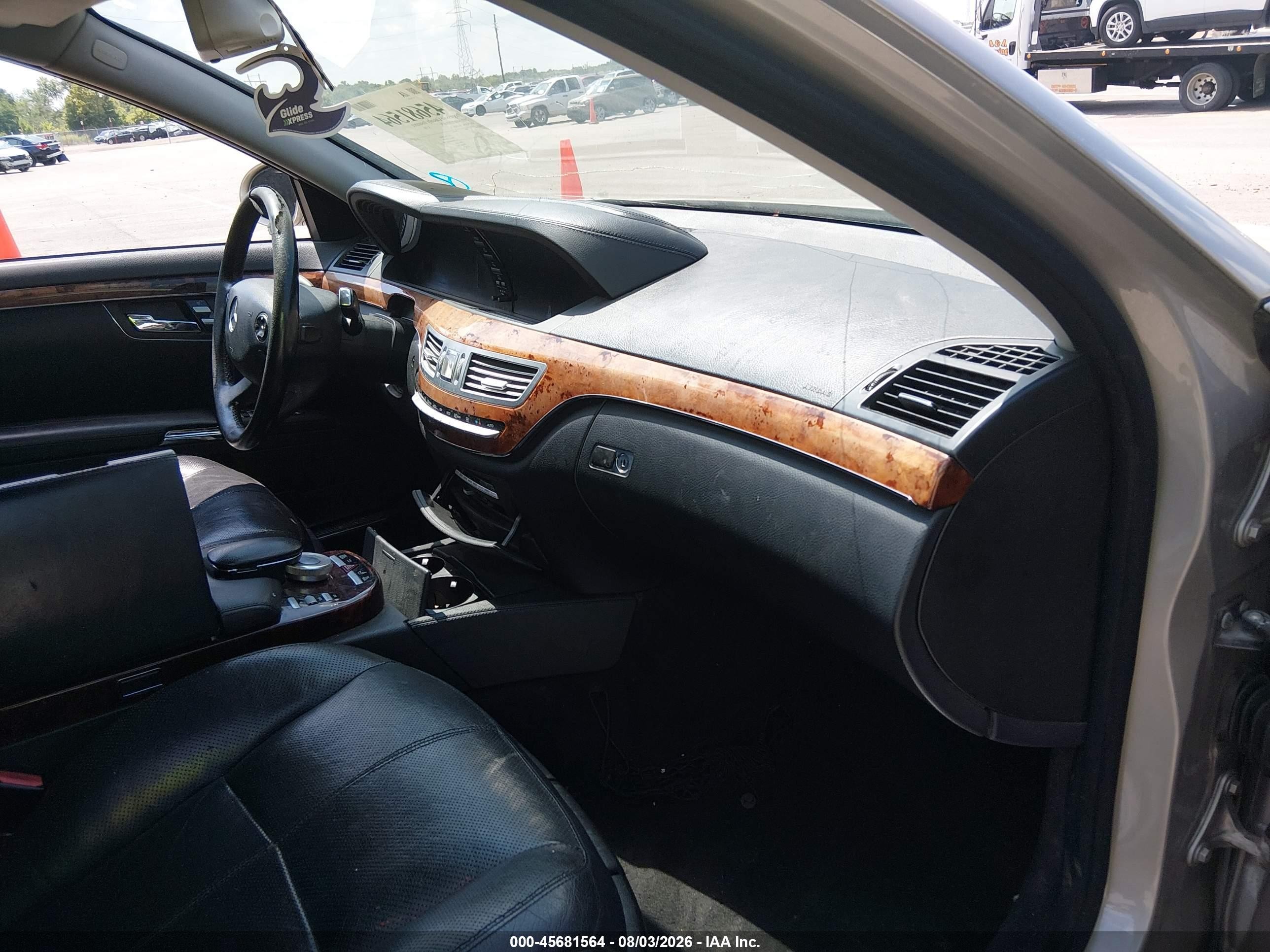 2007 Mercedes-benz S 550 Gray vin: WDDNG71X47A051758