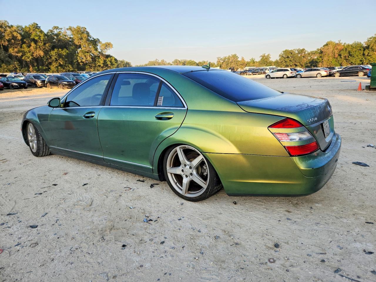 2007 Mercedes-benz S 550 Green vin: WDDNG71X47A098479