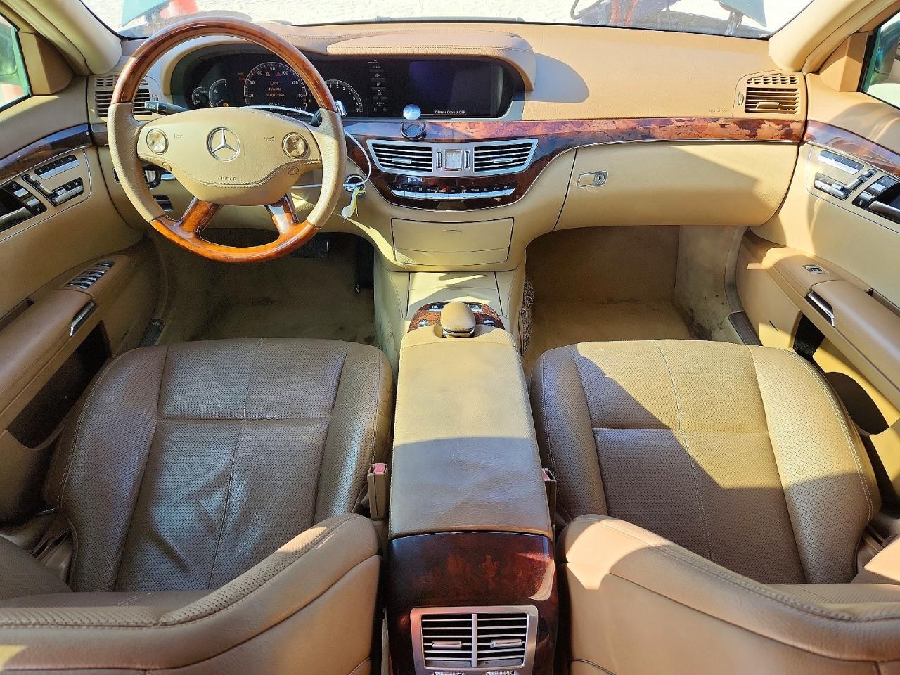 2007 Mercedes-benz S 550 Green vin: WDDNG71X47A098479