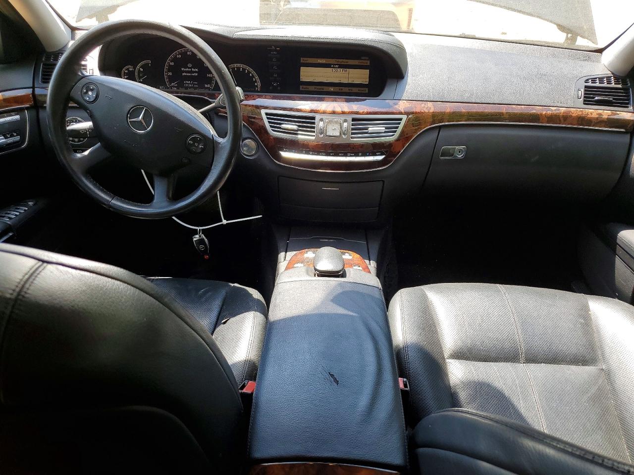 2007 Mercedes-benz S 550 Черный vin: WDDNG71X67A084888