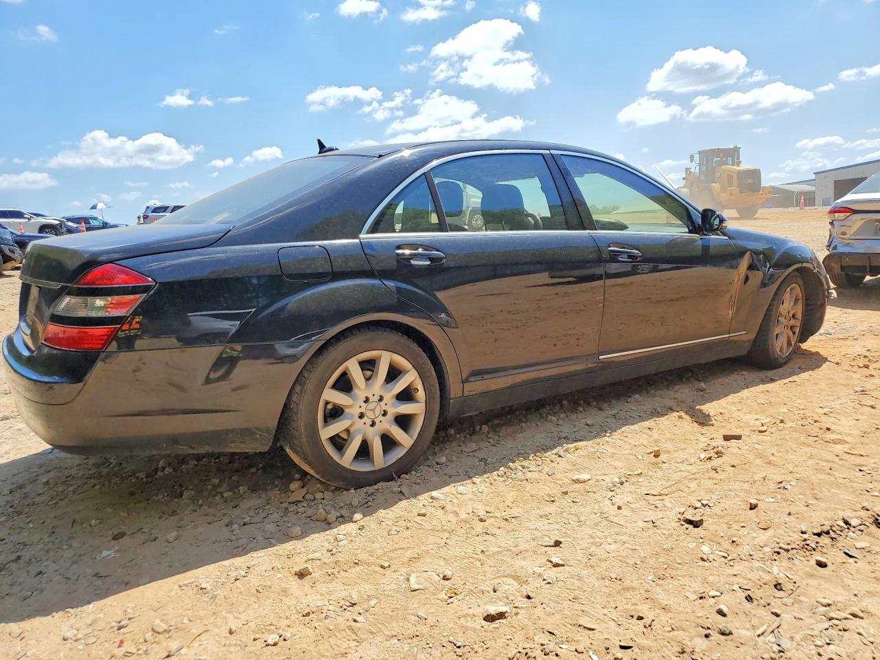 2007 Mercedes-benz S 550 Черный vin: WDDNG71X67A084888