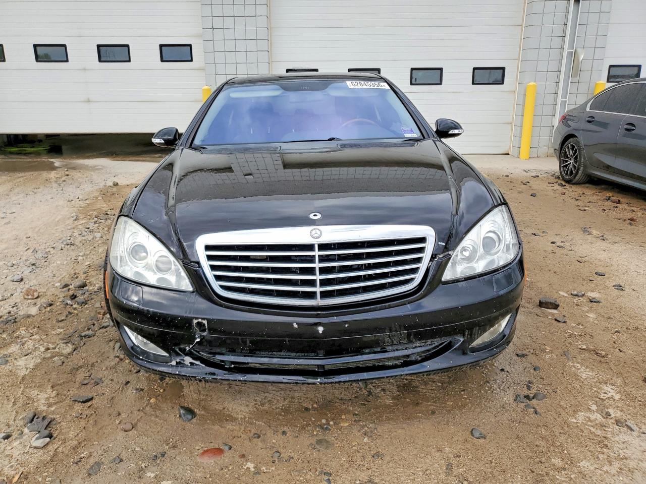 2007 Mercedes-benz S 550 Black vin: WDDNG71X67A137167