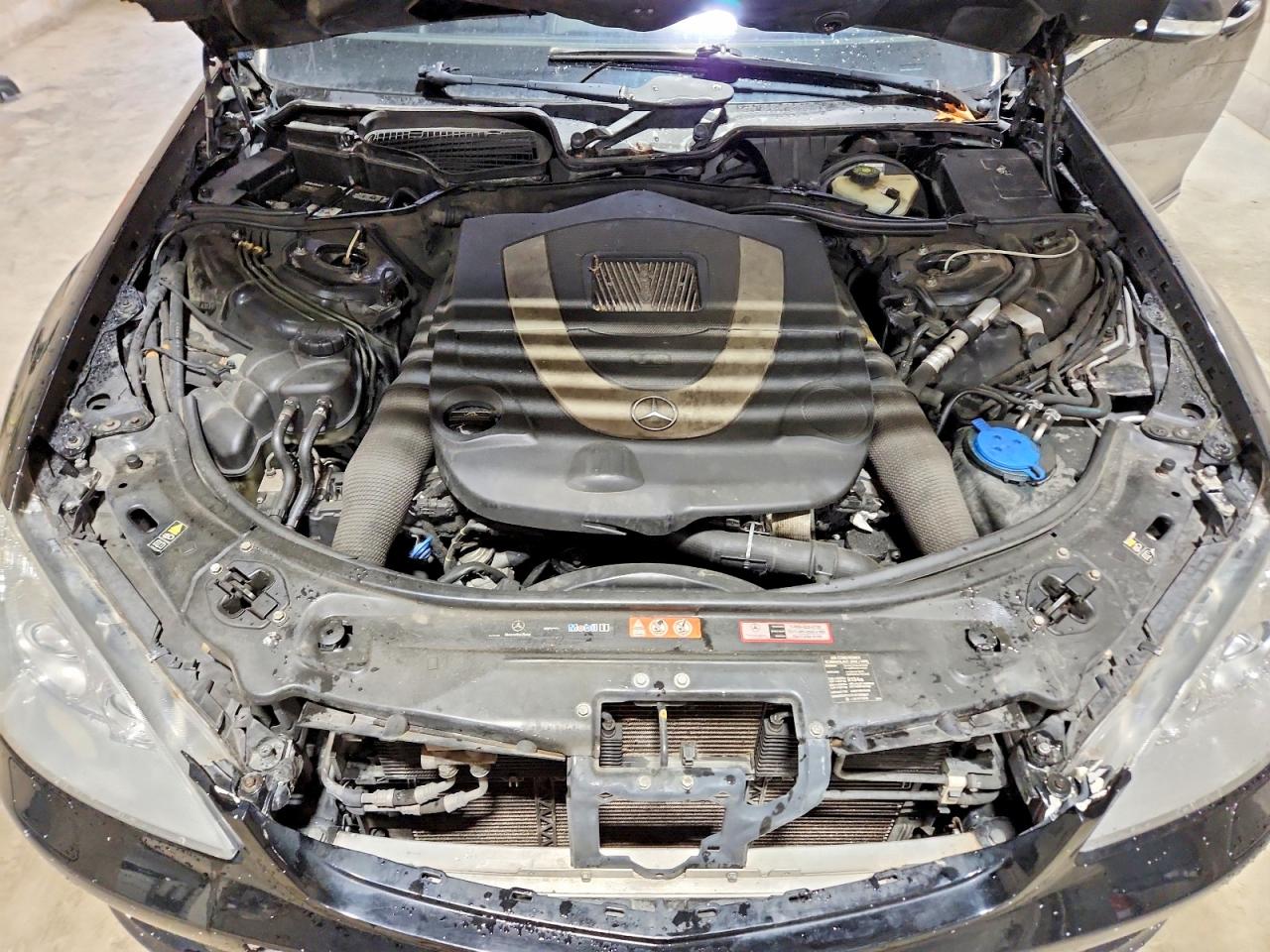 2007 Mercedes-benz S 550 Black vin: WDDNG71X67A137167