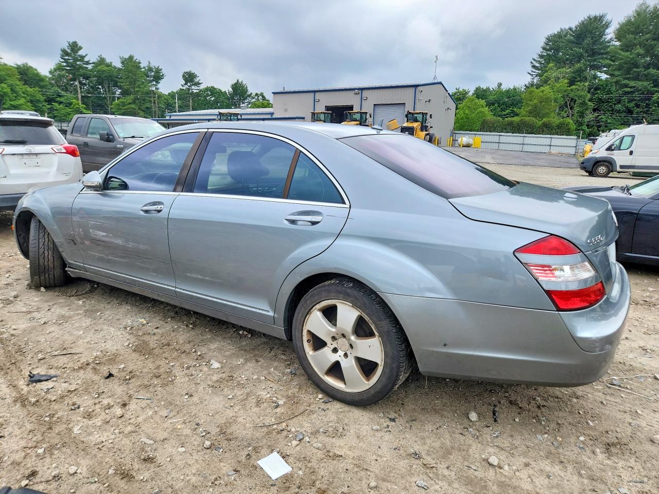 2007 Mercedes-benz S 550 Gray vin: WDDNG71X77A046814