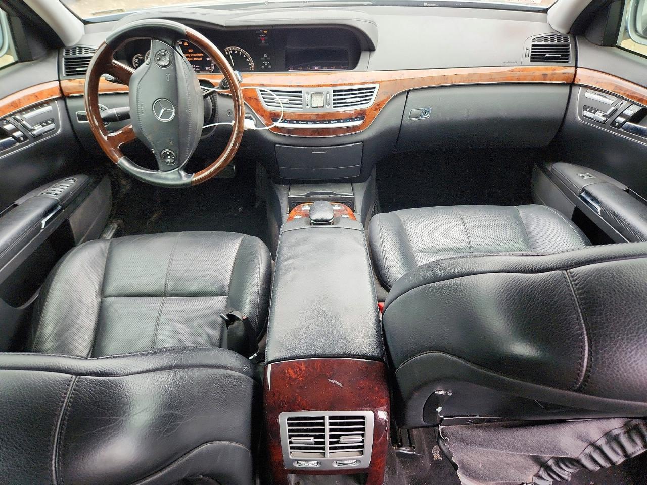 2007 Mercedes-benz S 550 Gray vin: WDDNG71X77A046814