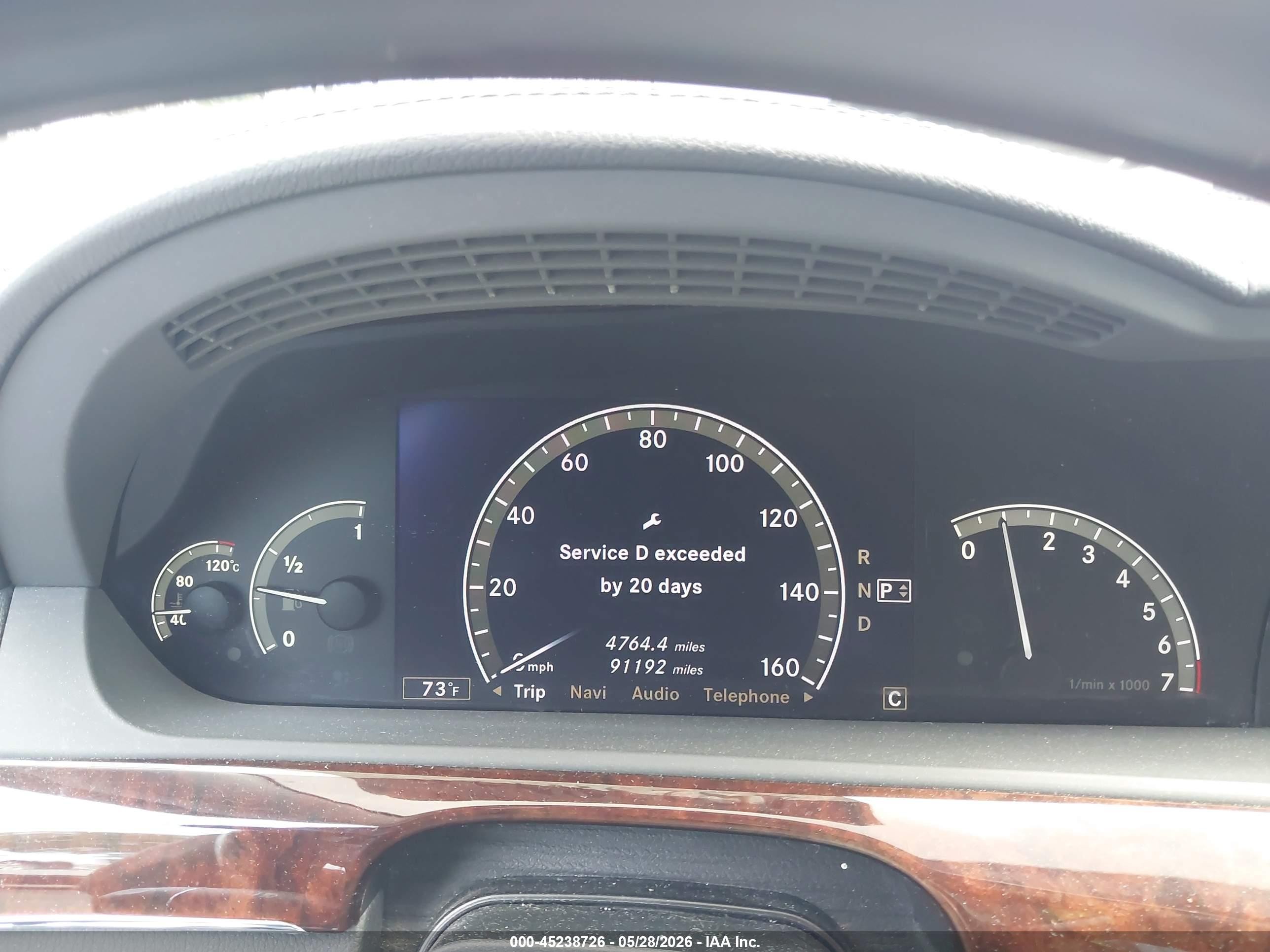 2007 Mercedes-benz S 550   Gray vin: WDDNG71X77A131832