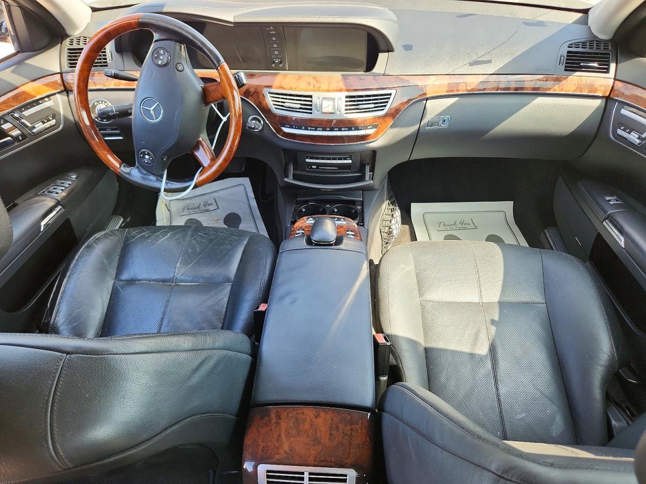 2008 Mercedes-benz S 550 Black vin: WDDNG71X78A171989