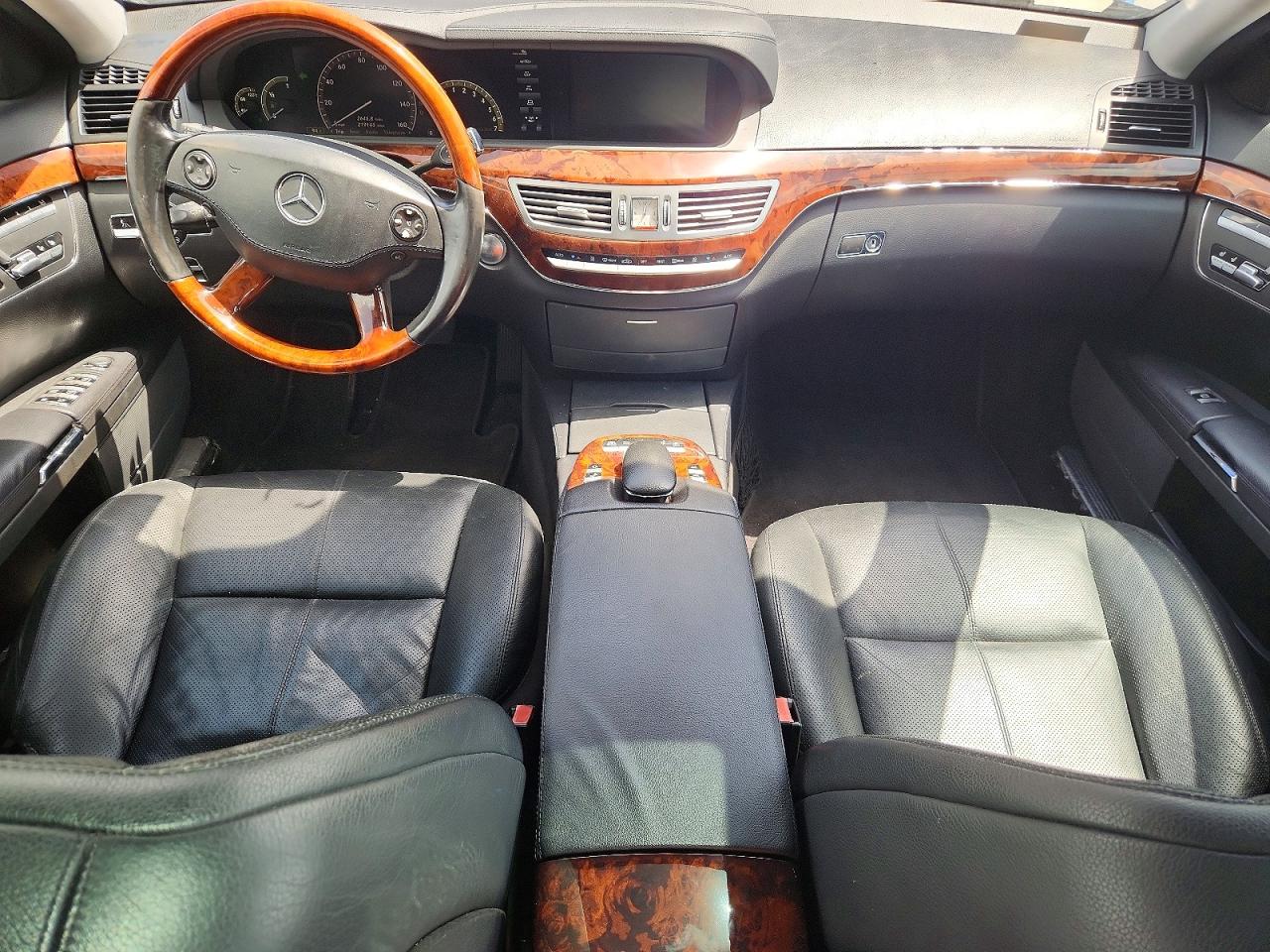 2008 Mercedes-benz S 550 Black vin: WDDNG71X78A173631