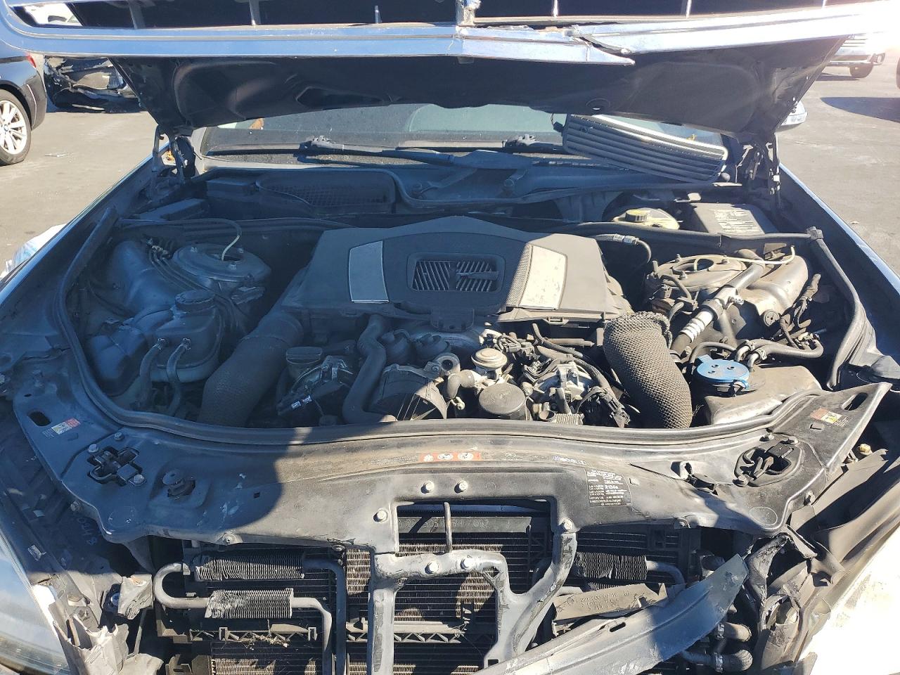2007 Mercedes-benz S 550 Gray vin: WDDNG71X87A014986