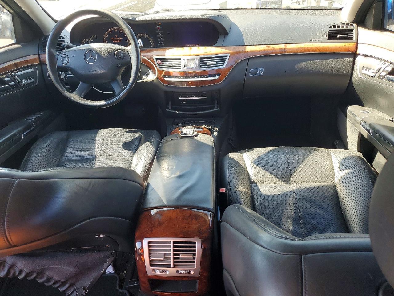 2007 Mercedes-benz S 550 Gray vin: WDDNG71X87A014986