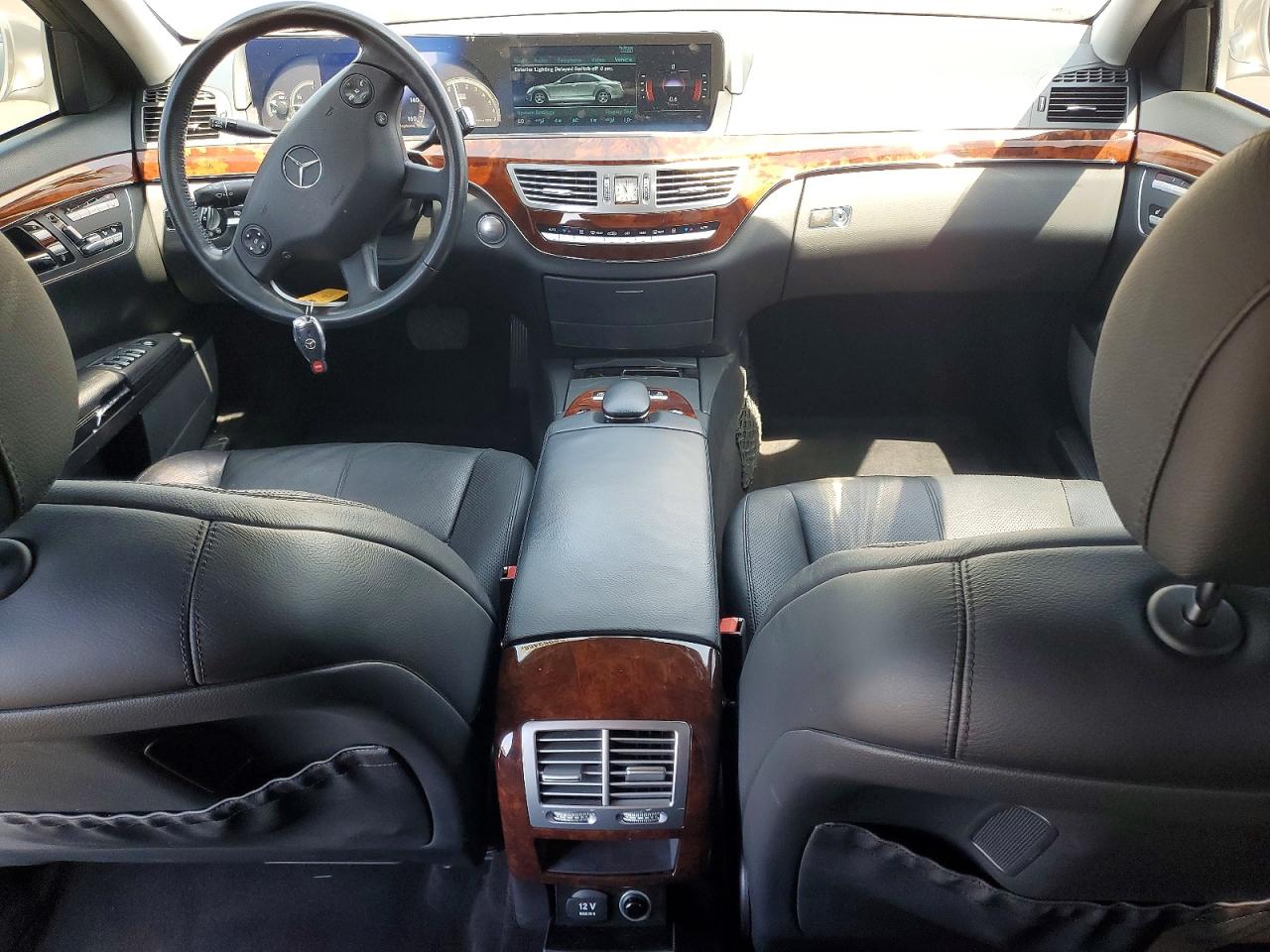 2007 Mercedes-benz S 550 Silver vin: WDDNG71X87A021128