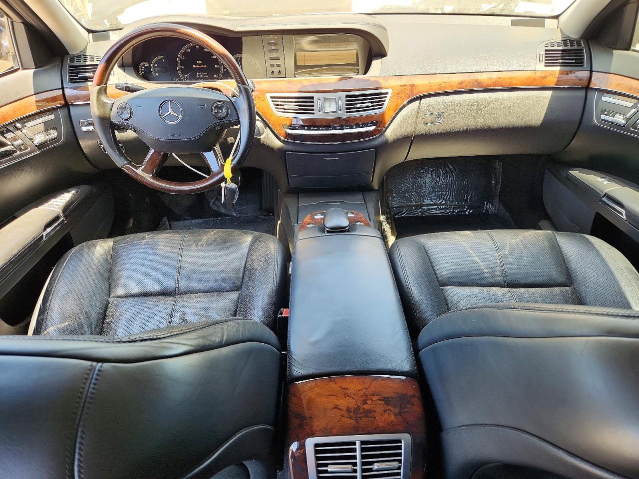 2007 Mercedes-benz S 550 Черный vin: WDDNG71X87A076680