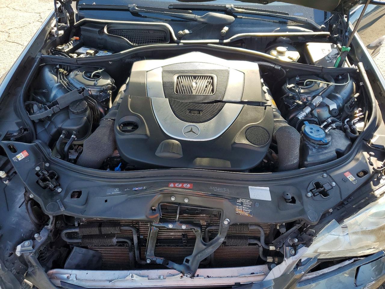 2007 Mercedes-benz S 550 Gray vin: WDDNG71X97A032283