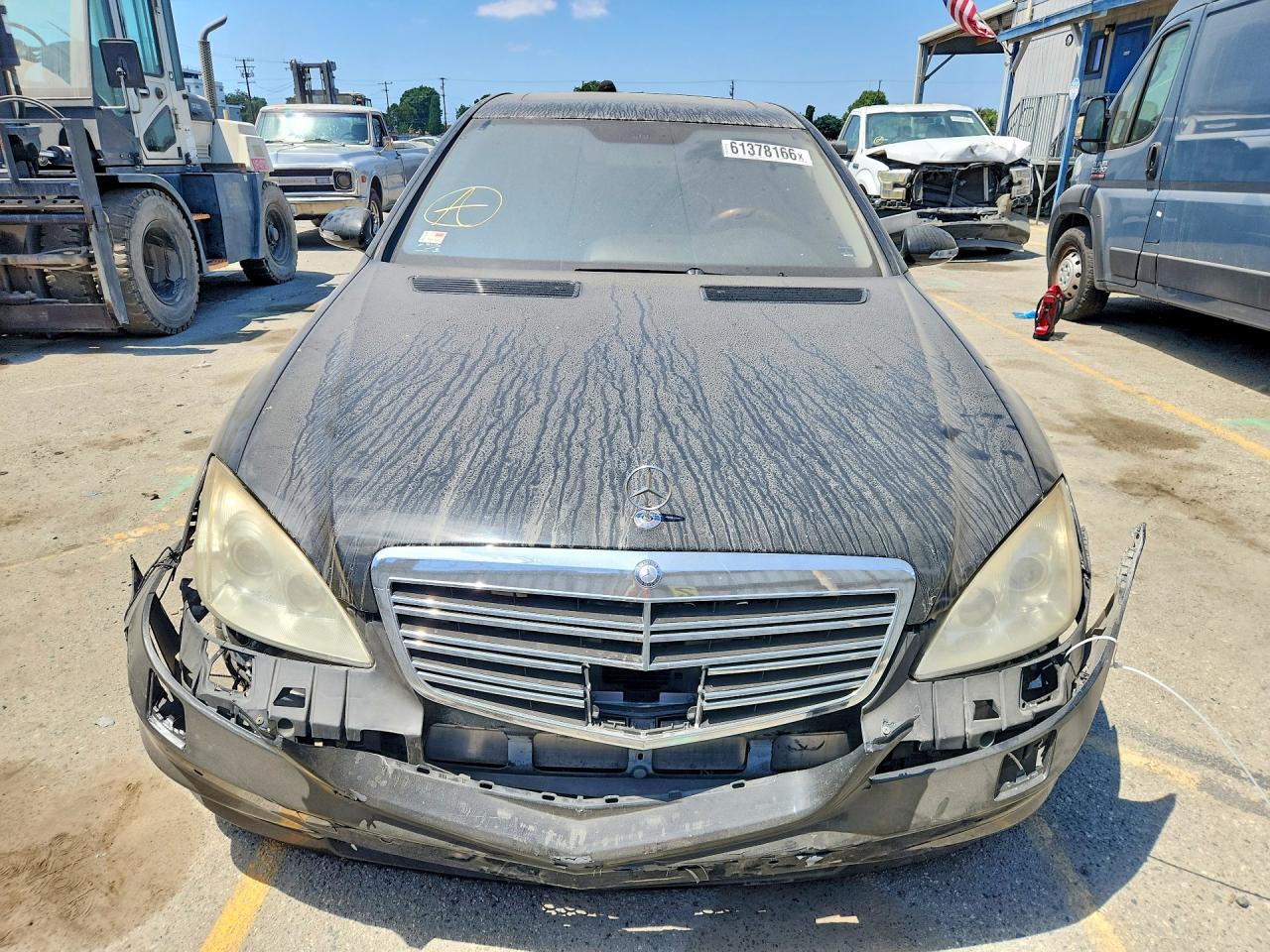 2008 Mercedes-benz S 550 Black vin: WDDNG71X98A216253