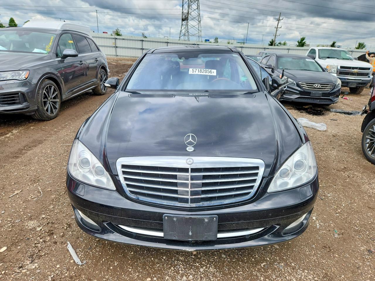 2009 Mercedes-benz S 600 Black vin: WDDNG76X09A273063