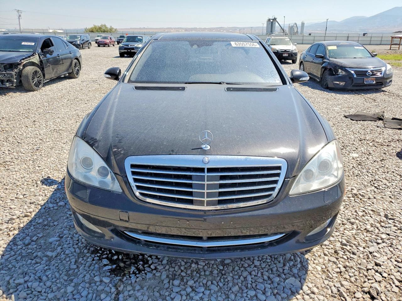 2009 Mercedes-benz S 600 Black vin: WDDNG76X49A270408