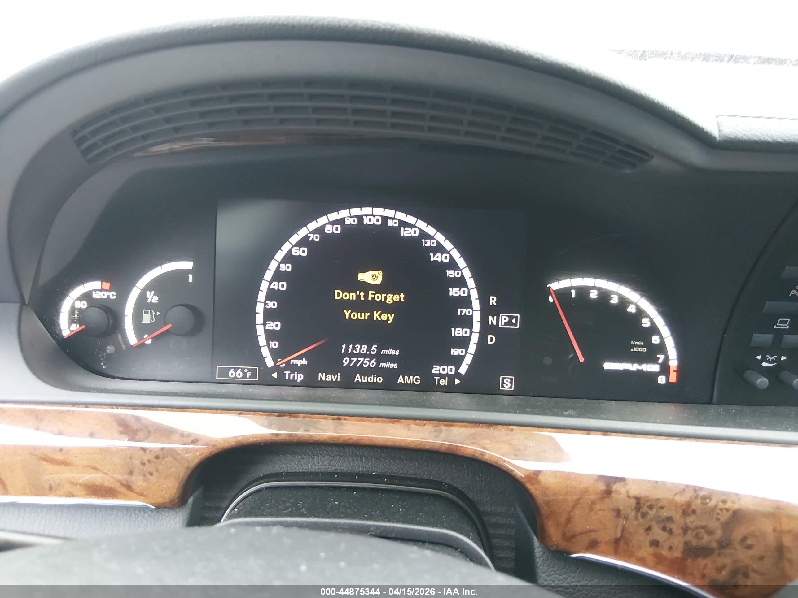 2008 Mercedes-benz S 63 Amg Черный vin: WDDNG77X18A182638