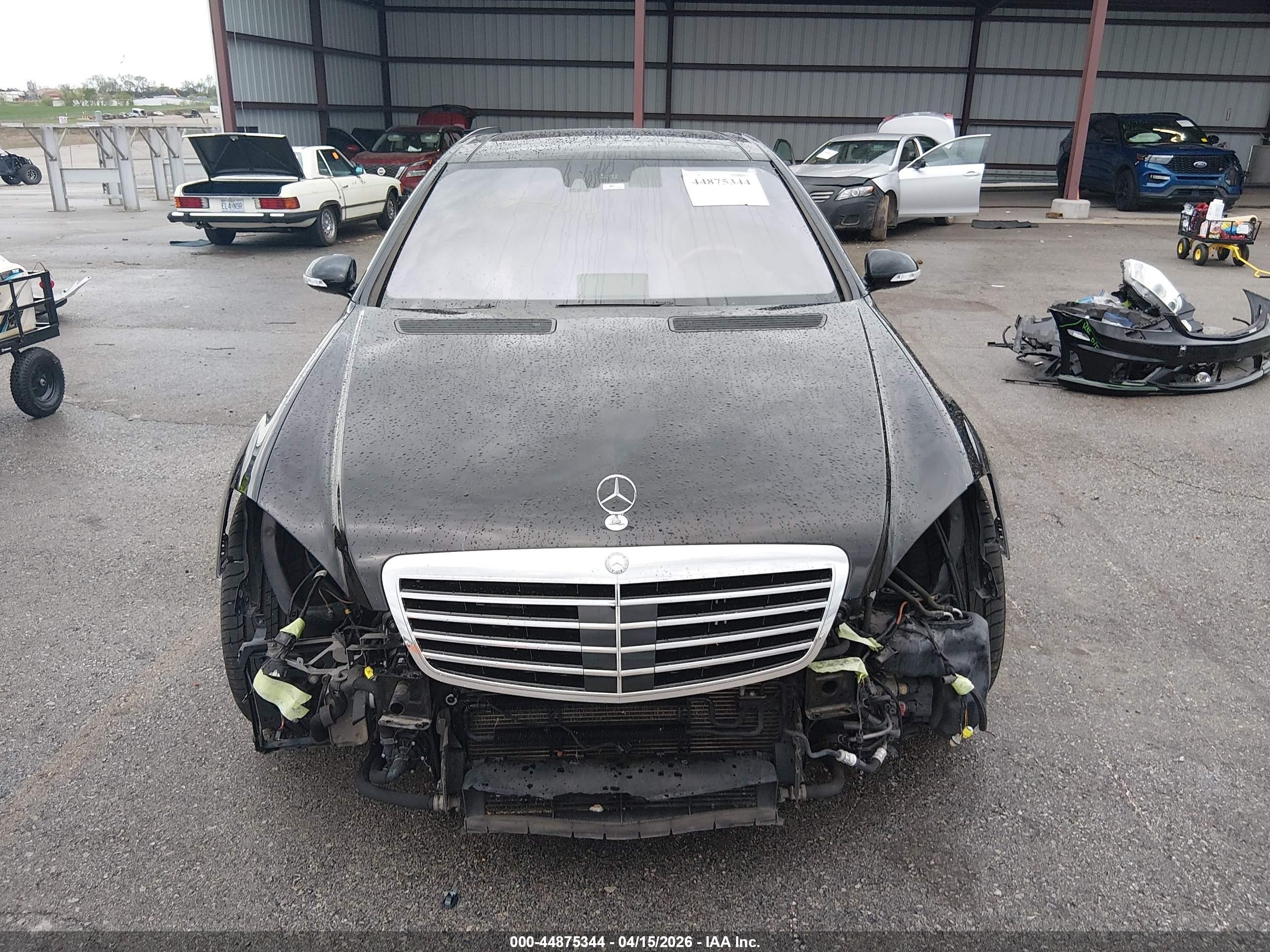 2008 Mercedes-benz S 63 Amg Черный vin: WDDNG77X18A182638
