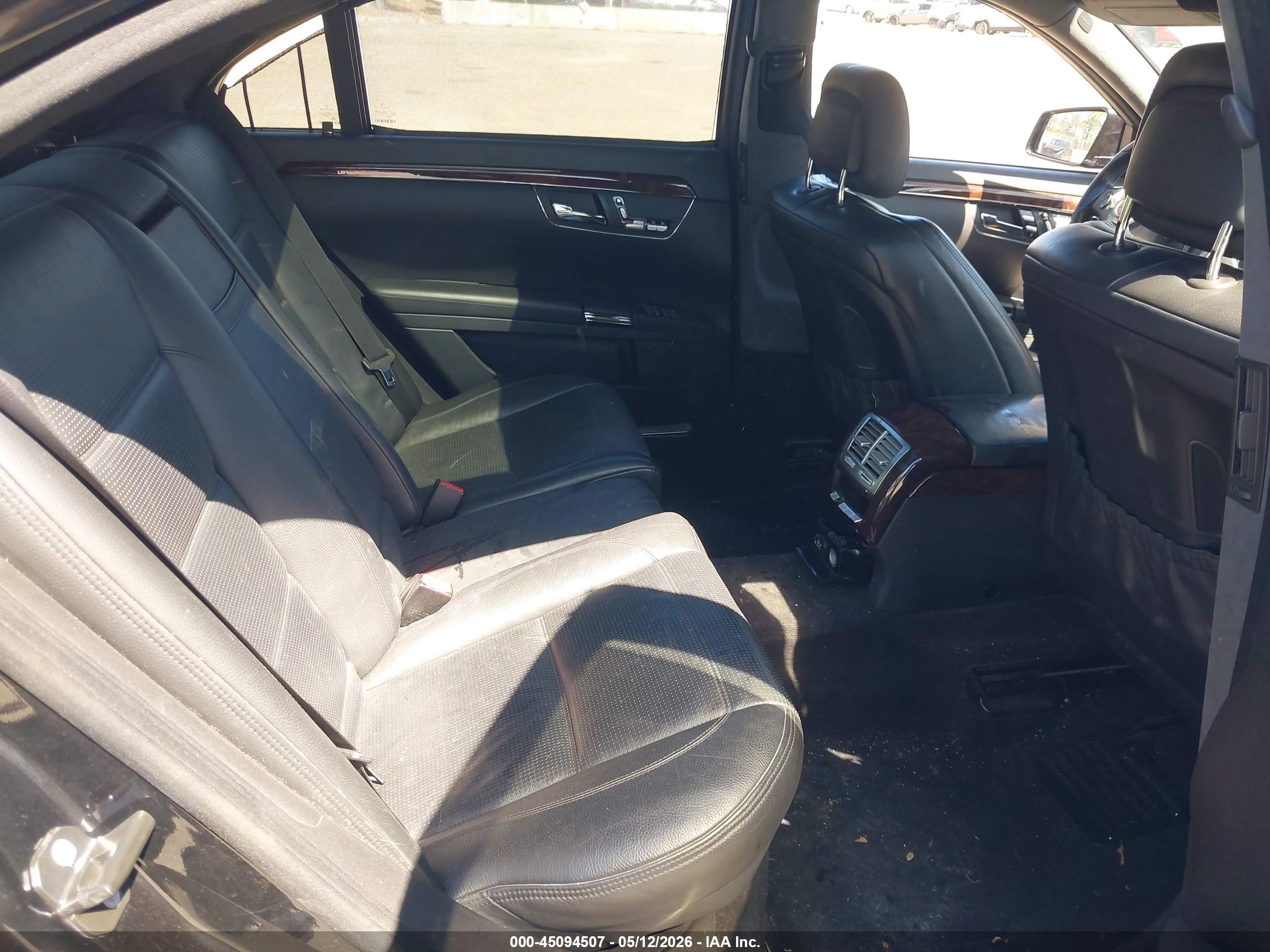2008 Mercedes-benz S 63 Amg   Черный vin: WDDNG77X38A215753