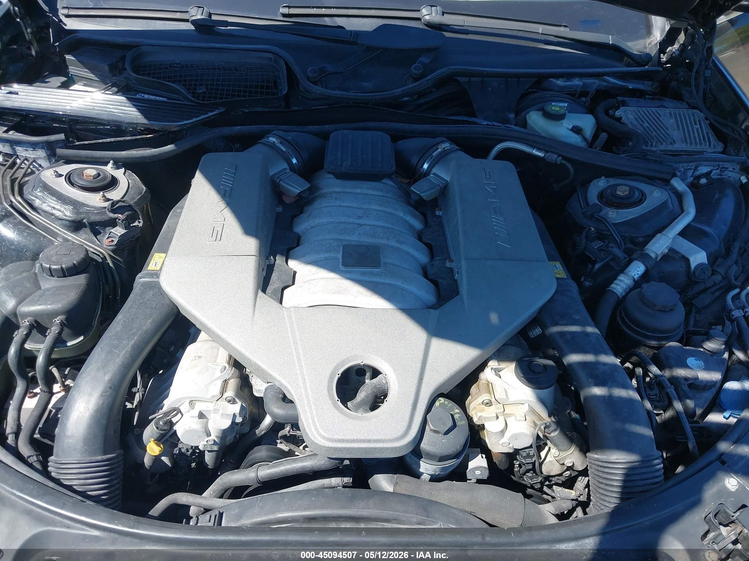 2008 Mercedes-benz S 63 Amg   Черный vin: WDDNG77X38A215753