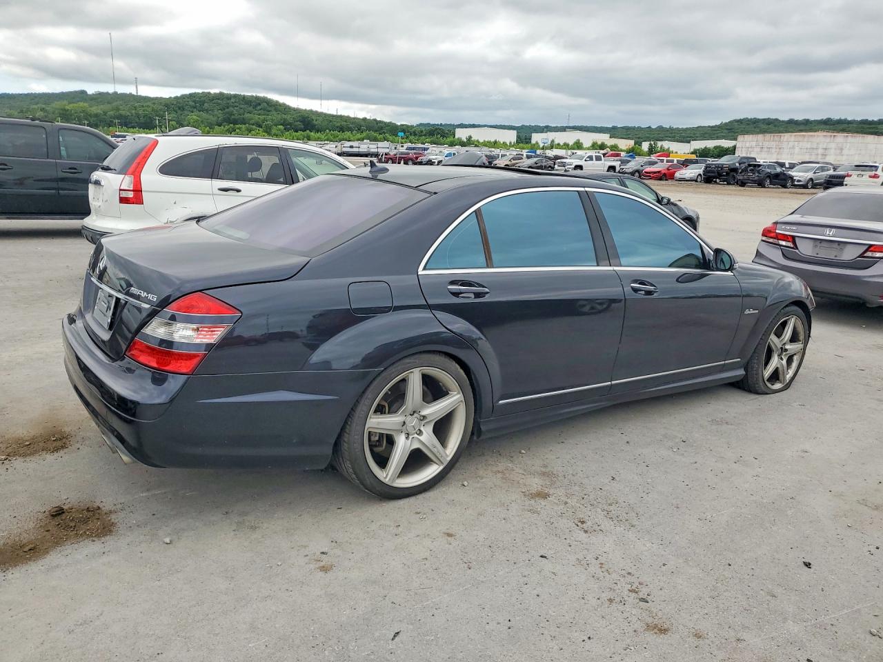 2008 Mercedes-benz S 63 Amg Black vin: WDDNG77X68A176852