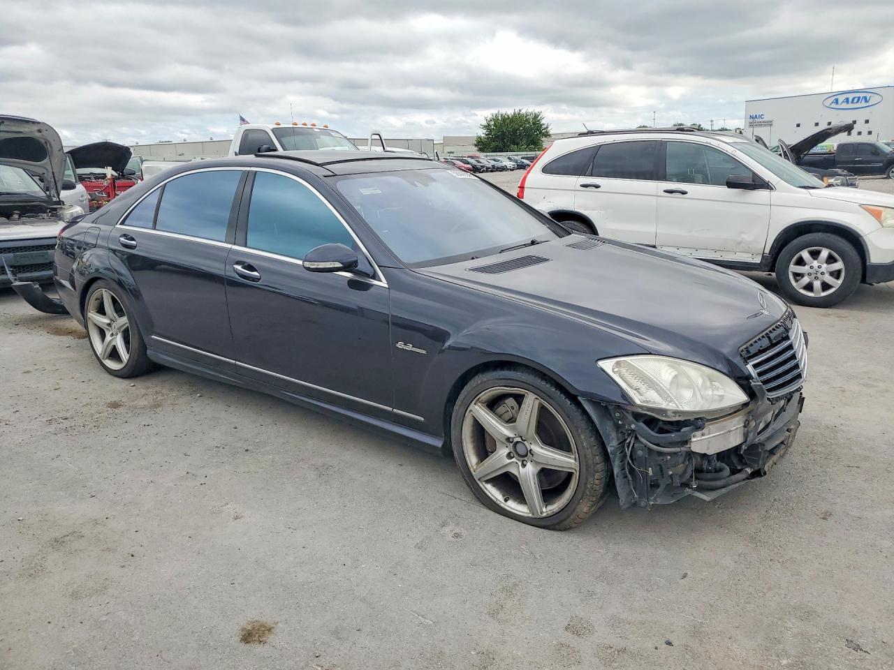 2008 Mercedes-benz S 63 Amg Black vin: WDDNG77X68A176852