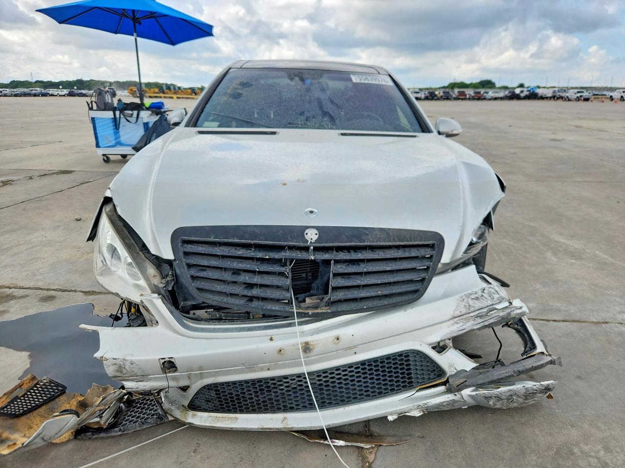 2008 Mercedes-benz S 63 Amg Silver vin: WDDNG77X88A148471
