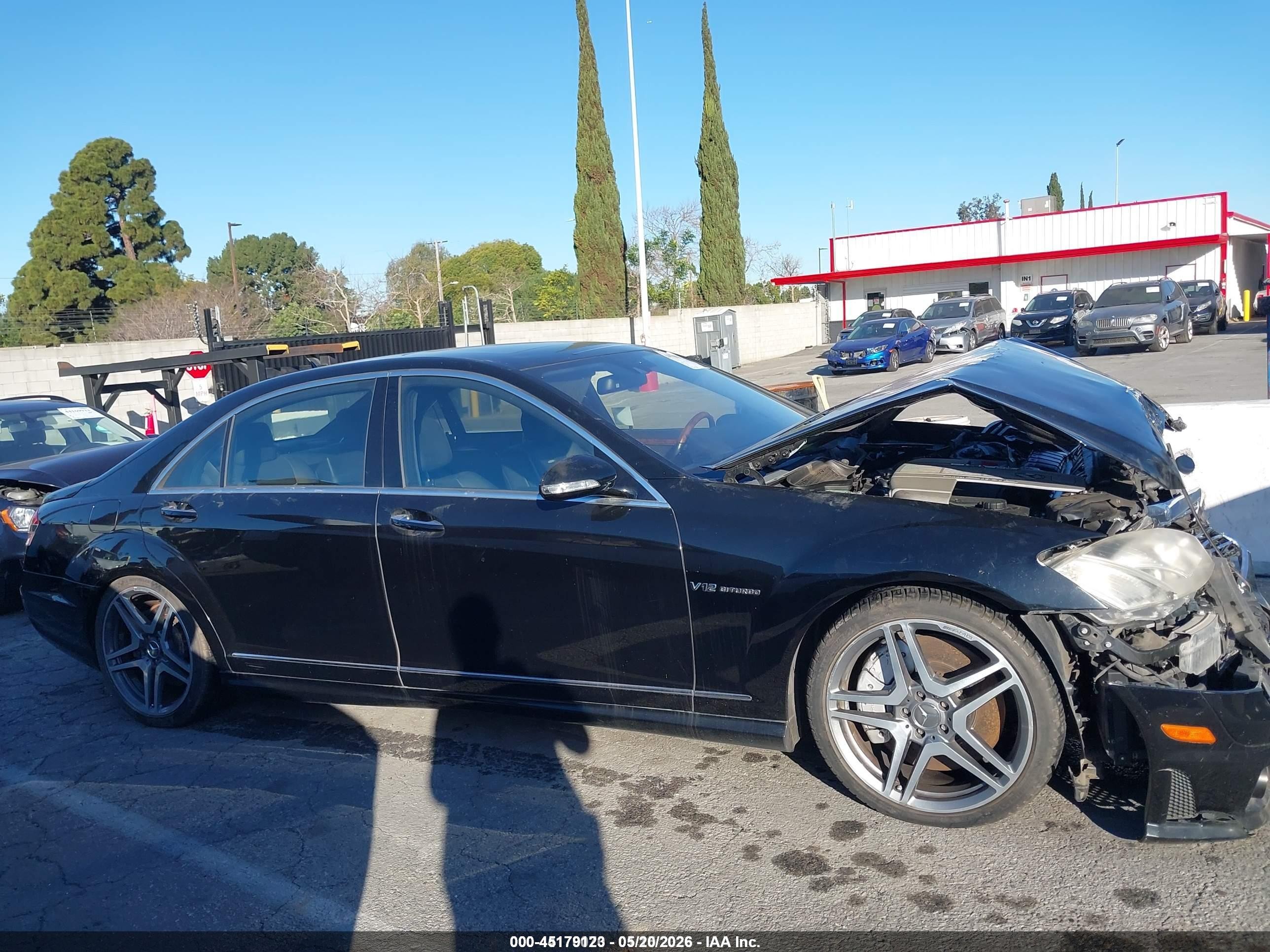 2007 Mercedes-benz S 65 Amg   Black vin: WDDNG79X97A144750
