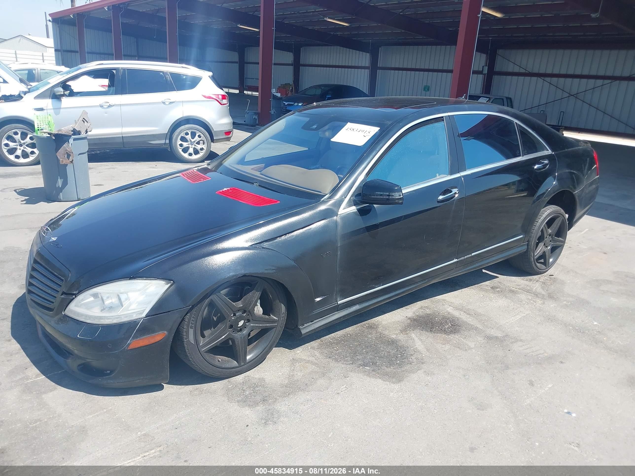 2010 Mercedes-benz S 550   Black vin: WDDNG7BB0AA332613
