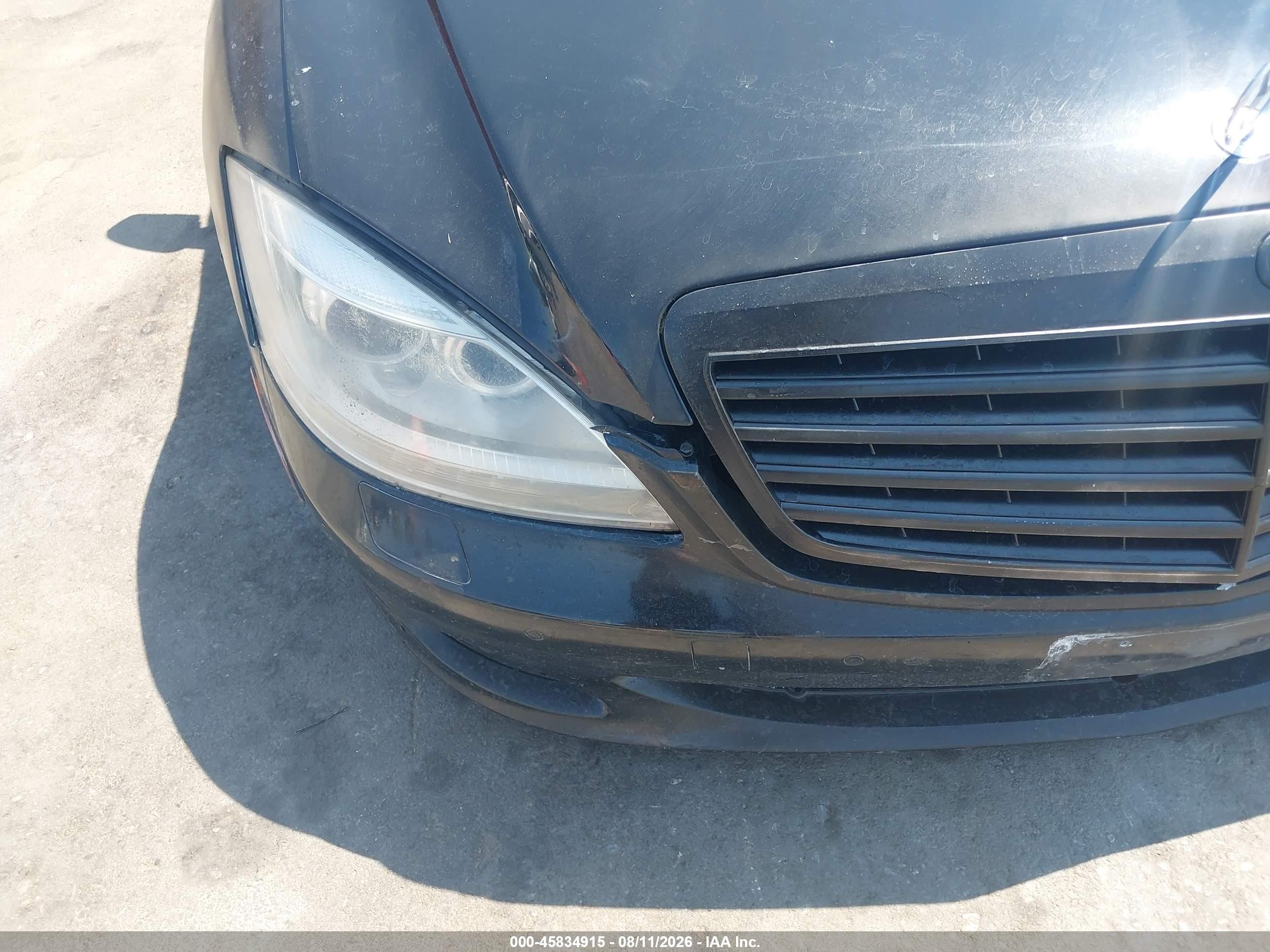 2010 Mercedes-benz S 550   Black vin: WDDNG7BB0AA332613
