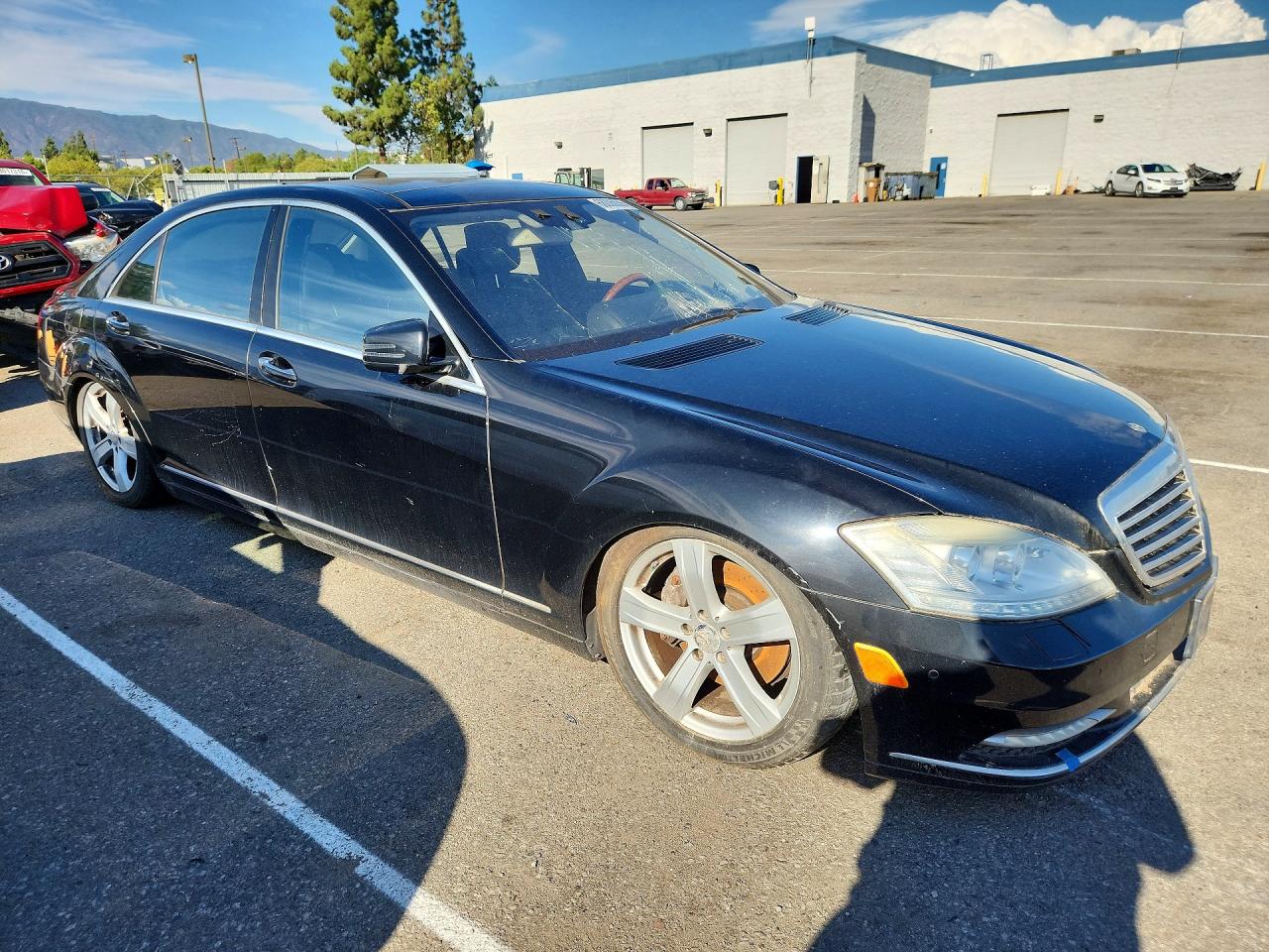 2011 Mercedes-benz S 550 Black vin: WDDNG7BB0BA361983
