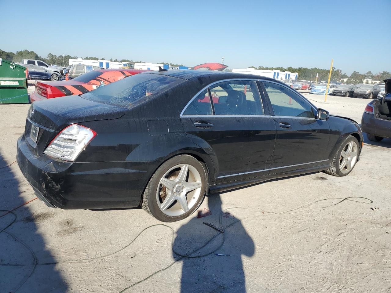2010 Mercedes-benz S 550 Black vin: WDDNG7BB1AA341983