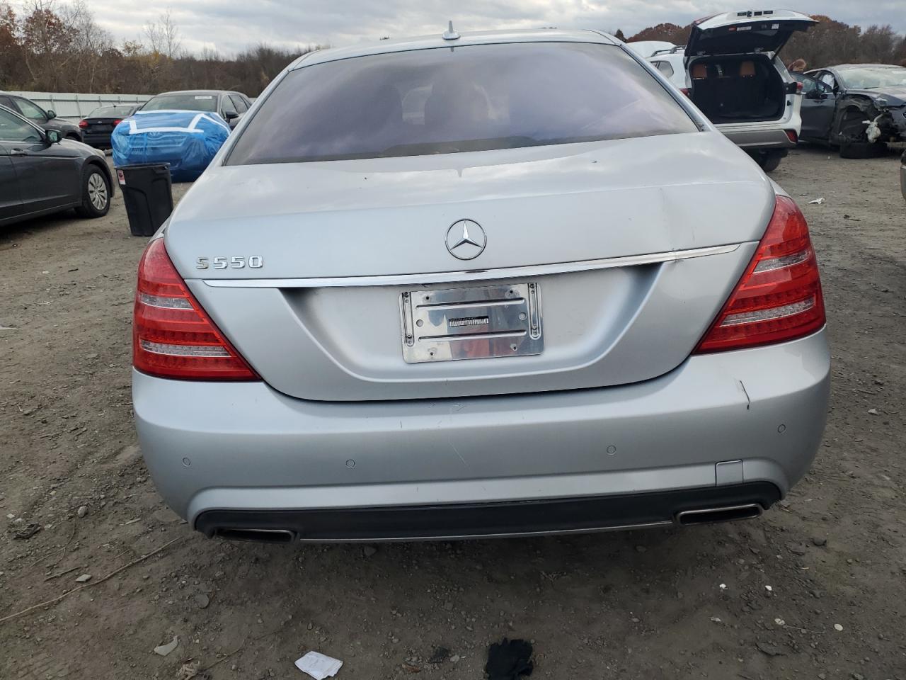 2010 Mercedes-benz S 550 Gray vin: WDDNG7BB5AA336933