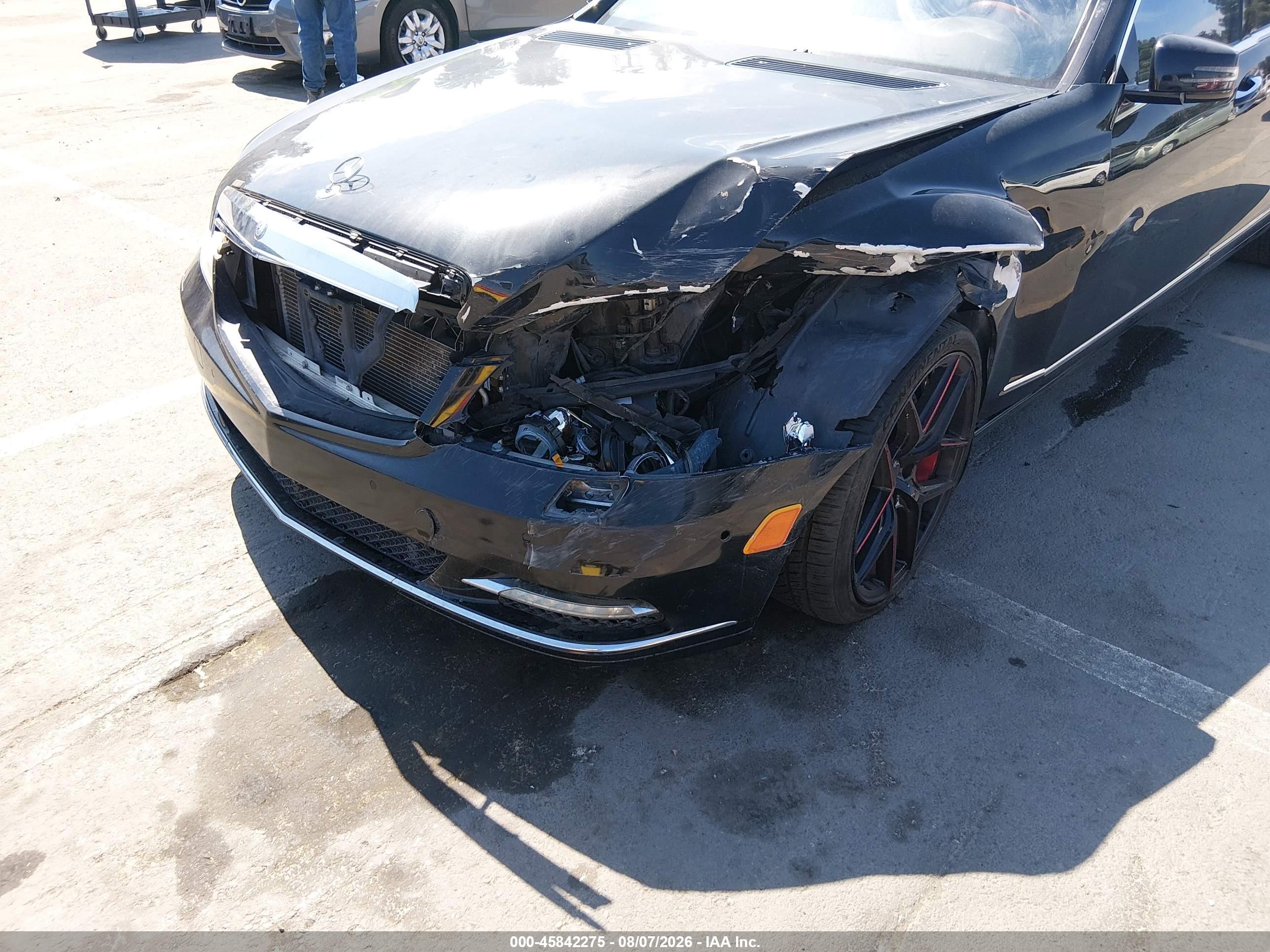 2010 Mercedes-benz S 550   Black vin: WDDNG7BB7AA328798