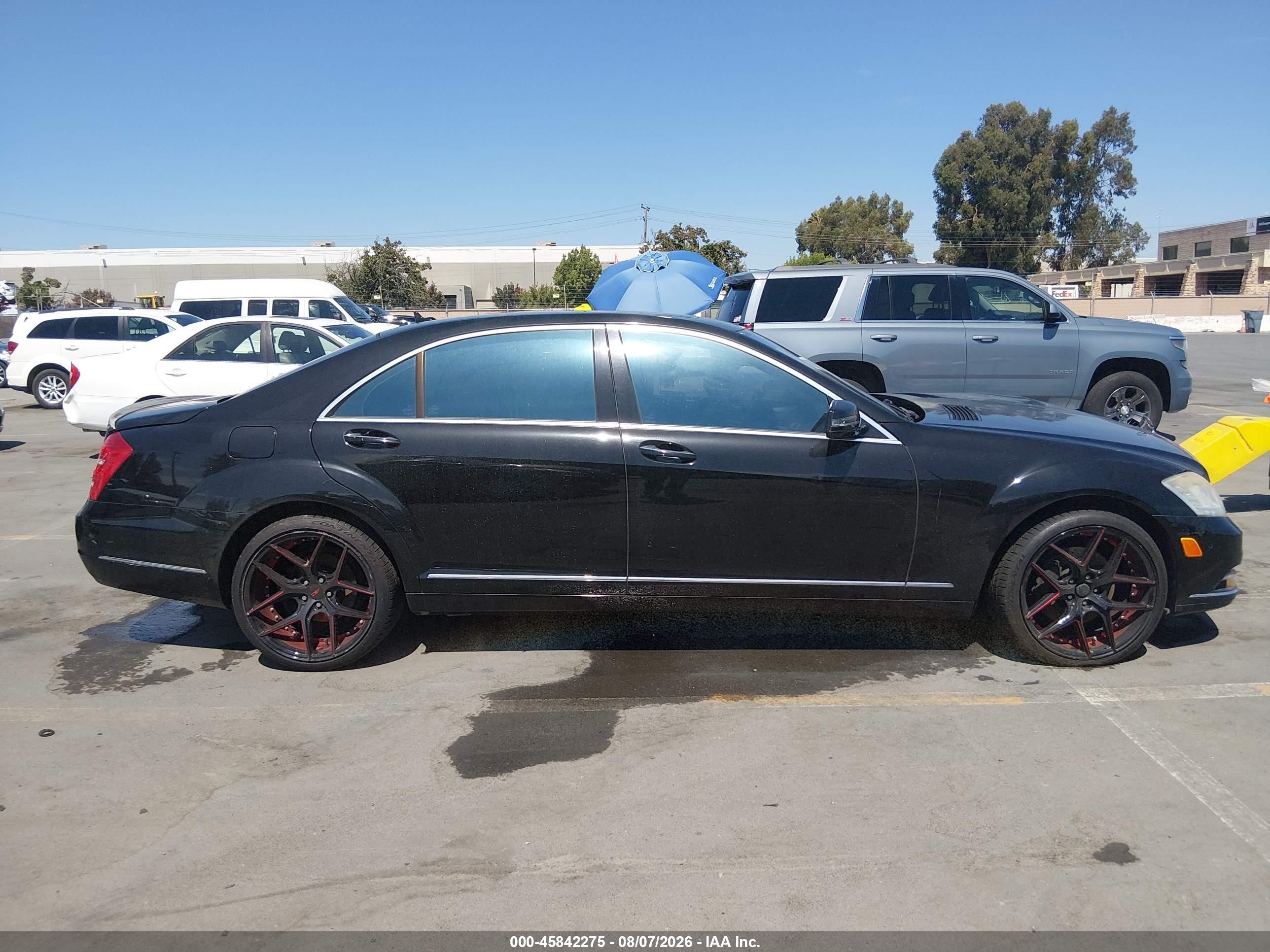 2010 Mercedes-benz S 550   Black vin: WDDNG7BB7AA328798