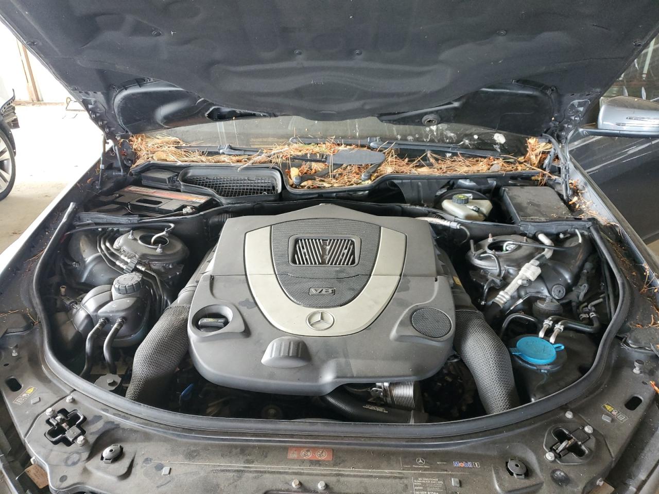 2010 Mercedes-benz S 550 Gray vin: WDDNG7BB8AA324999