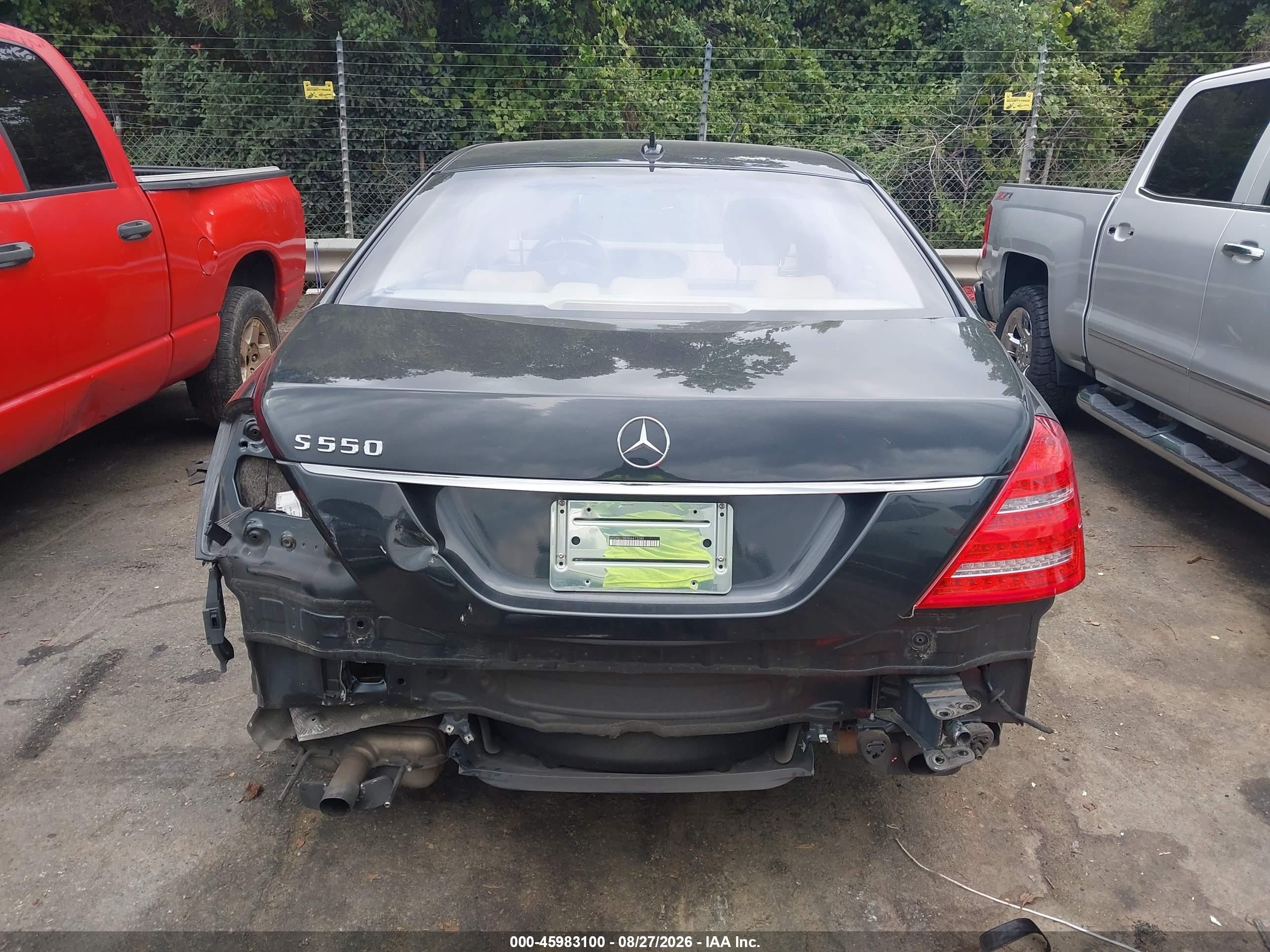 2011 Mercedes-benz S 550   Black vin: WDDNG7BB8BA413280