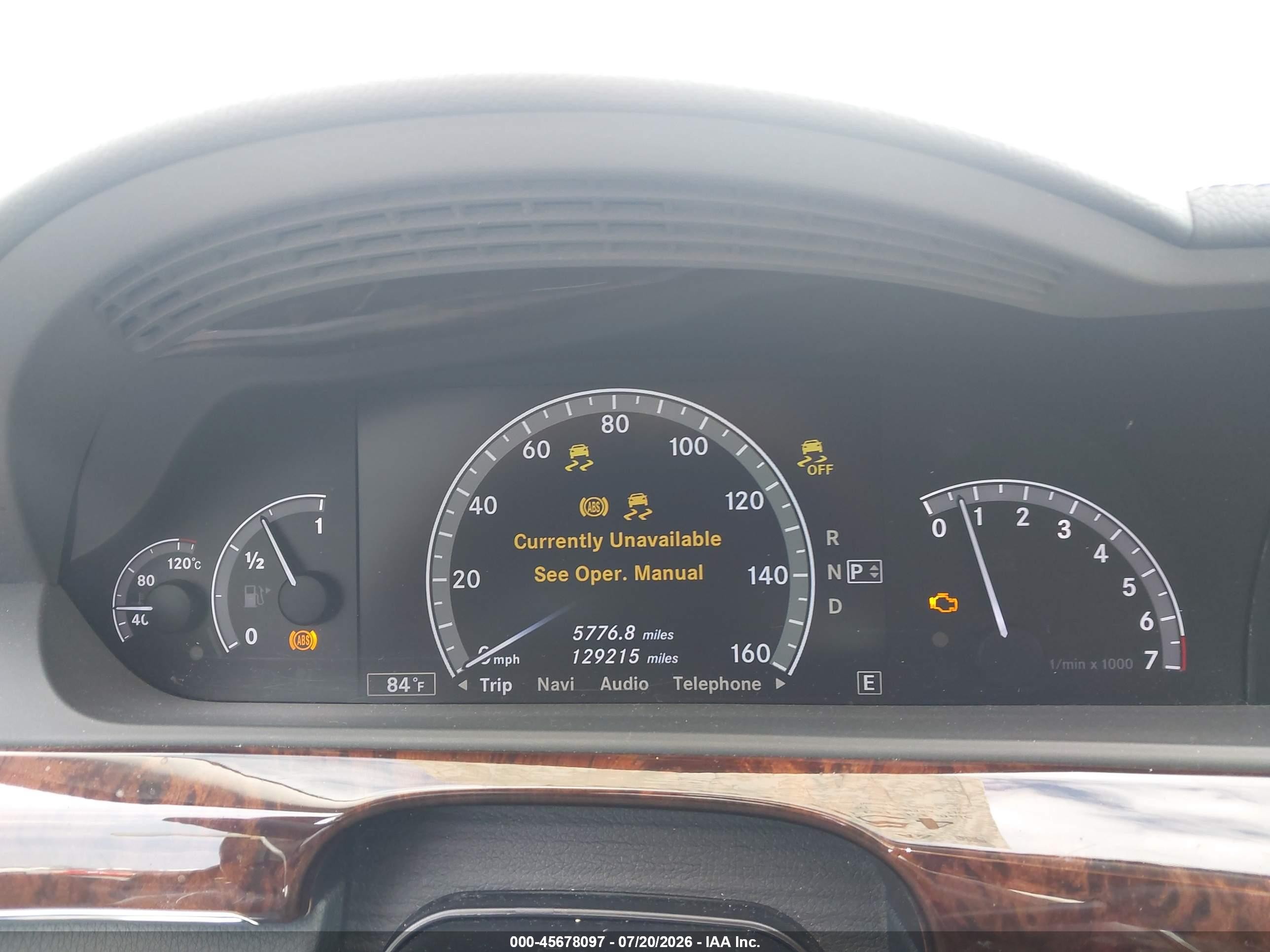 2011 Mercedes-benz S 550   Black vin: WDDNG7BB9BA362811